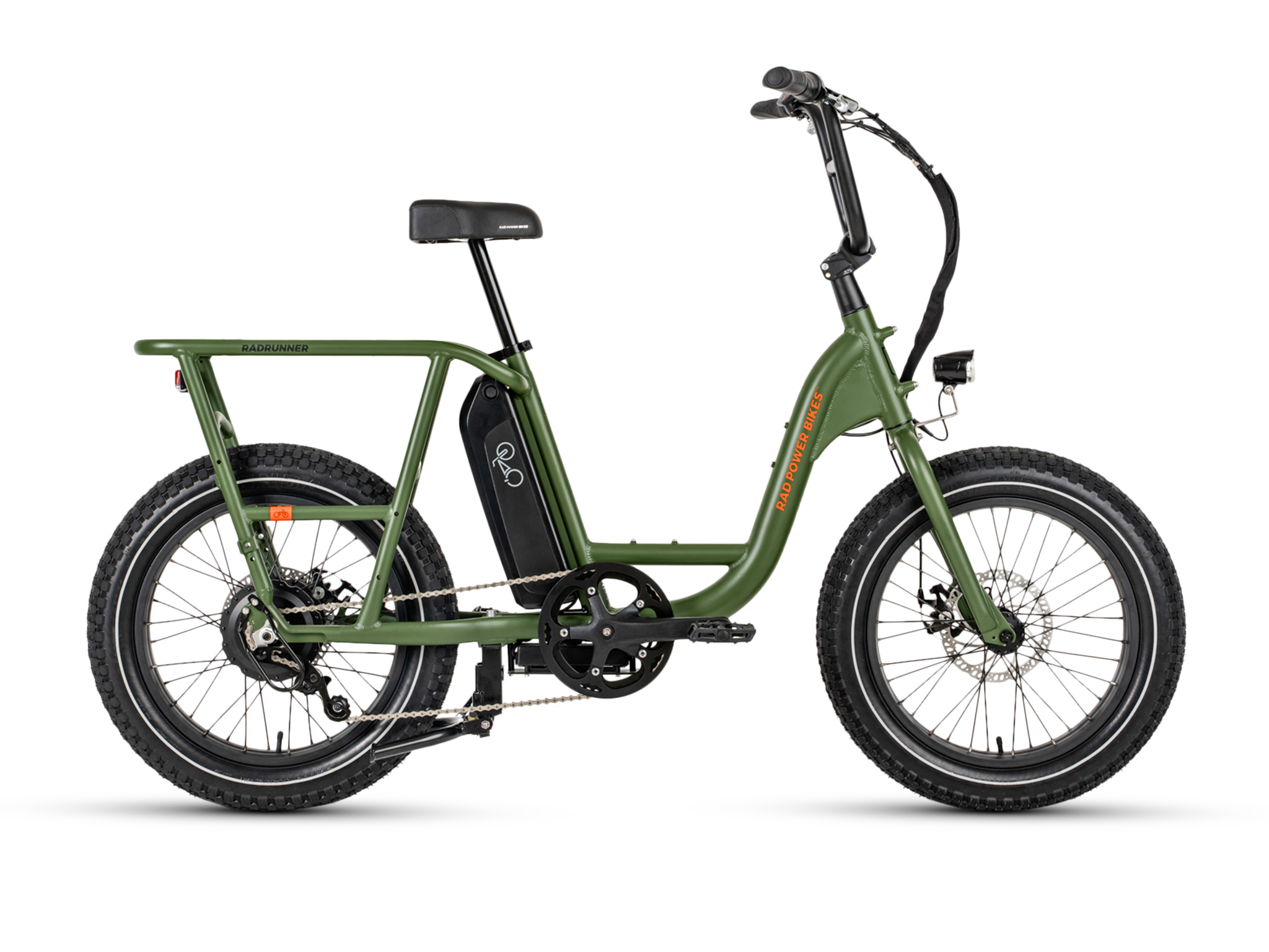 Urban Utility Ebike Moped style Electric Bike Forest Green