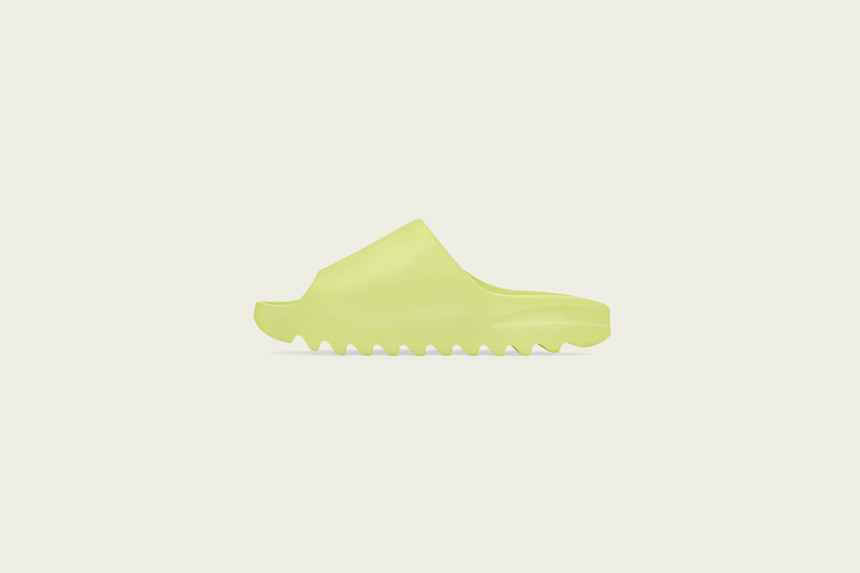 adidas - Yeezy Slide - Glow/Green - Up There