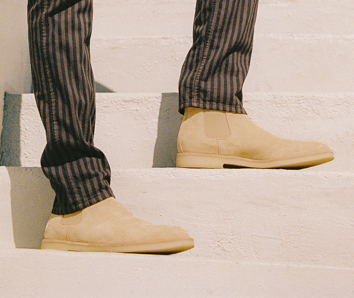 New republic sand chelsea boots Clearance