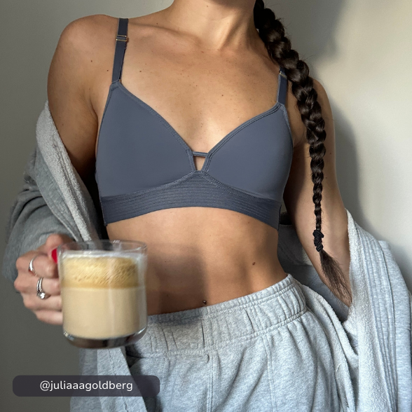 The Spacer Bra Bundle: Toasted Almond/Smoke - Customer UGC Image
