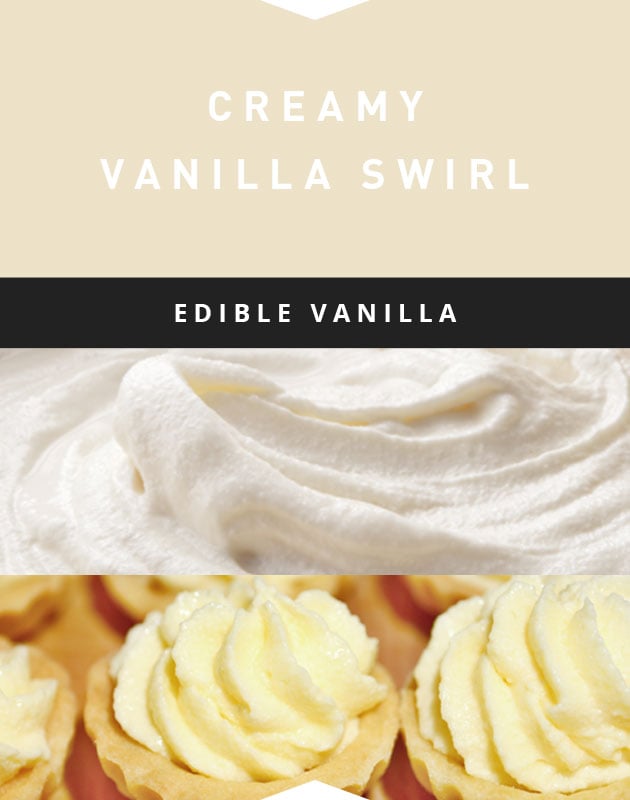 Collage for Creamy Vanilla Swirl 3-wick 10oz Jar Candle
