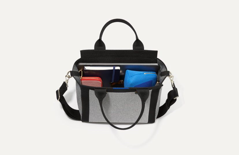 Rothy's Bags | Rothys Bag | The Handbag in Piano Keys | Color: Black/Cream | Size: Os | Larisabellan's Closet