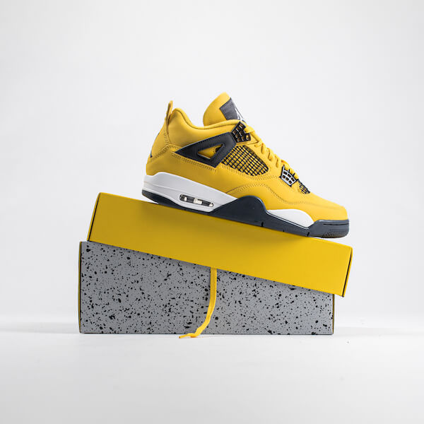 Air Jordan 4 Retro Tour Yellow Lightning Ct8527 700 Wethenew