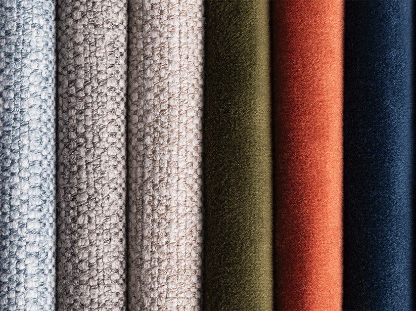 Close up of Swatch Materials