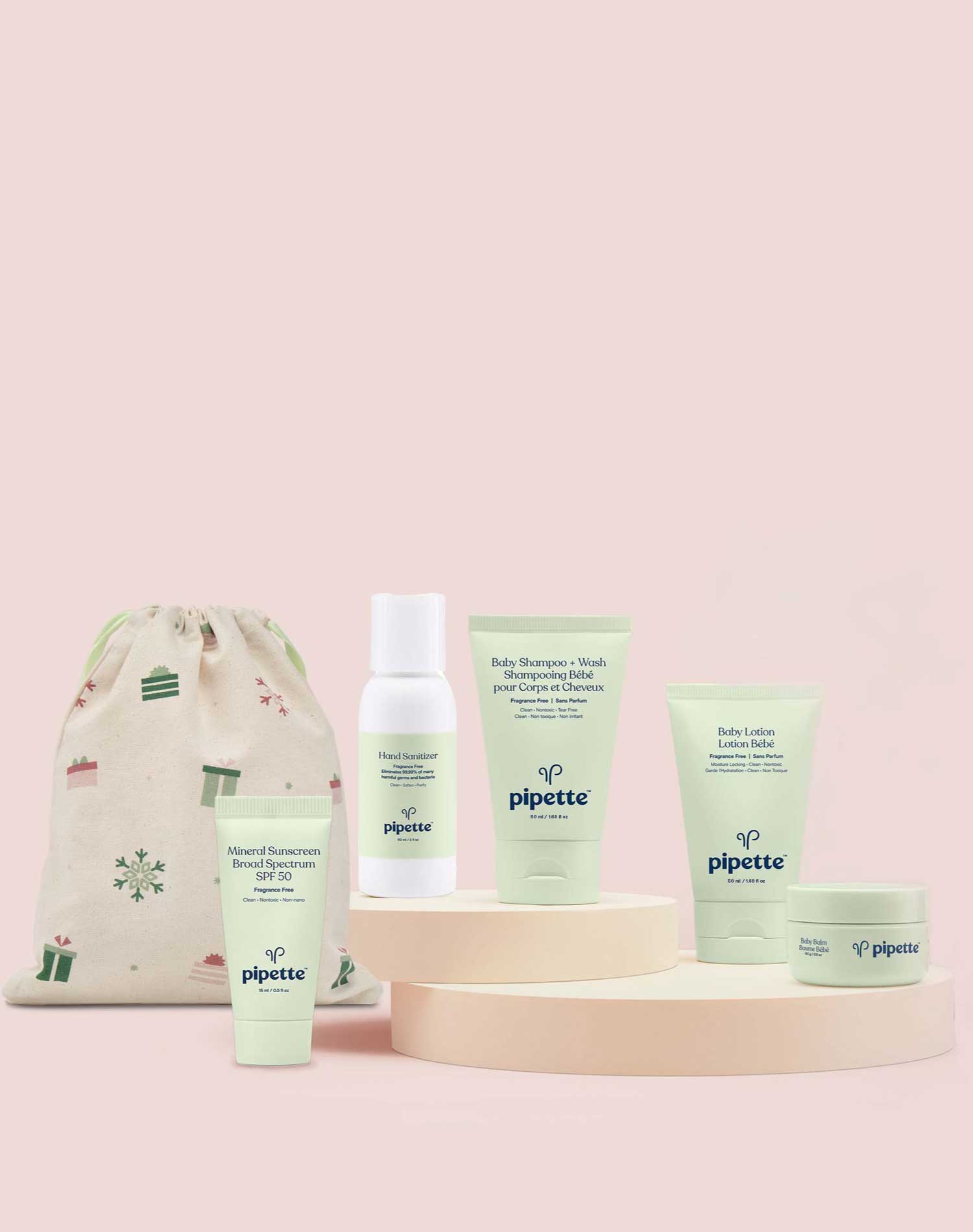 6-piece Baby Skincare Travel Set