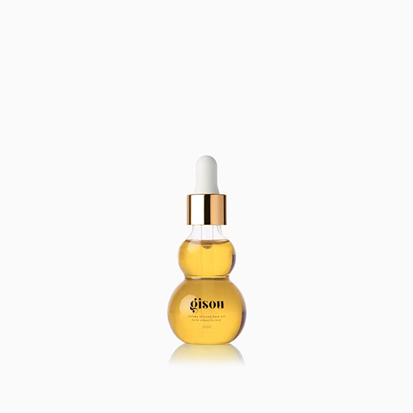 A bottle of Honey Infused Face Oil