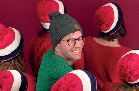 Cabaïa Europe We produced cruelty free and highly colored, beanies, socks, backpacks, towels for men, women, kids. Our accesories all have their own ingeniosity to discover.
