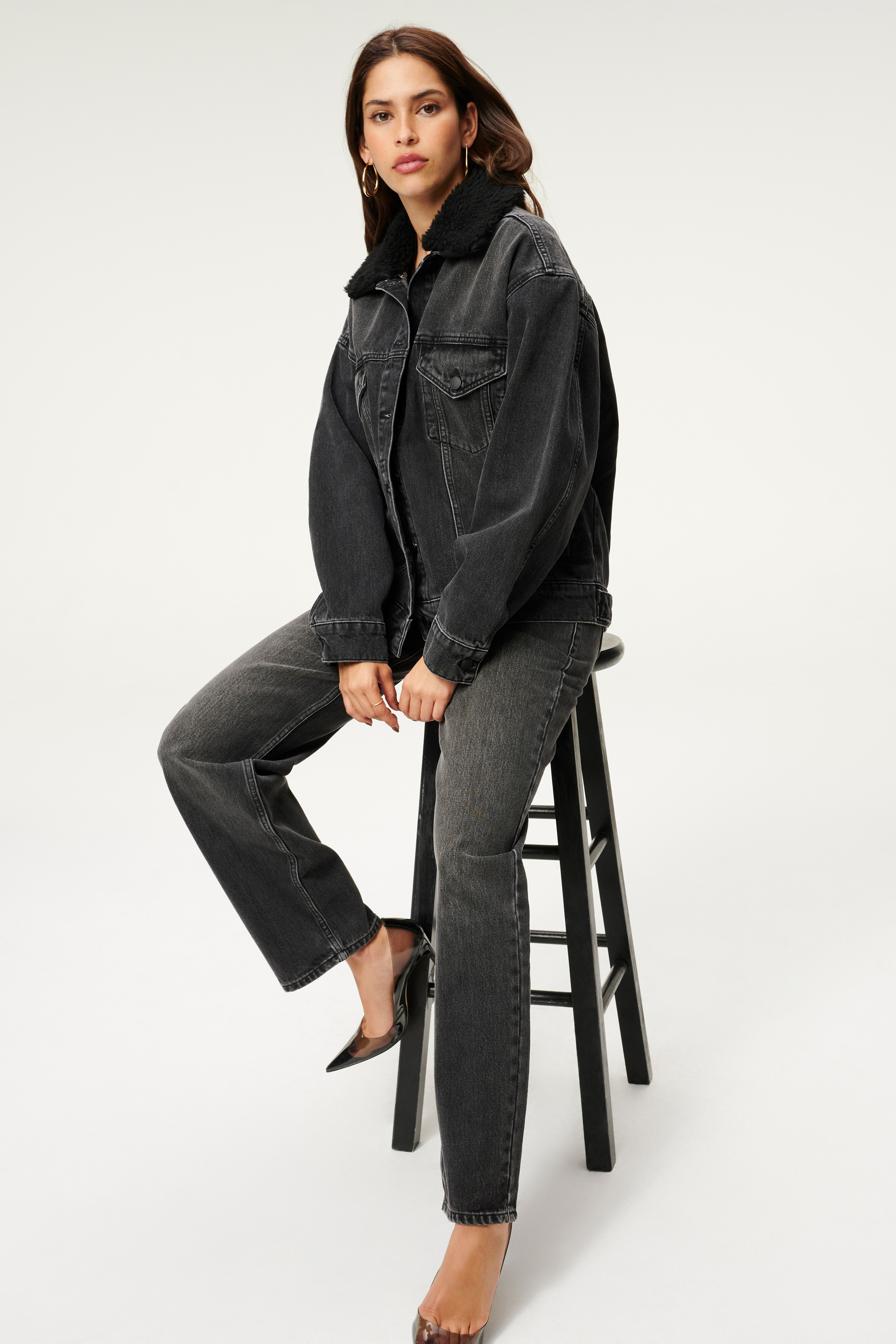 Styled With feature image for product GOOD OVERSIZED TRUCKER | BLACK191