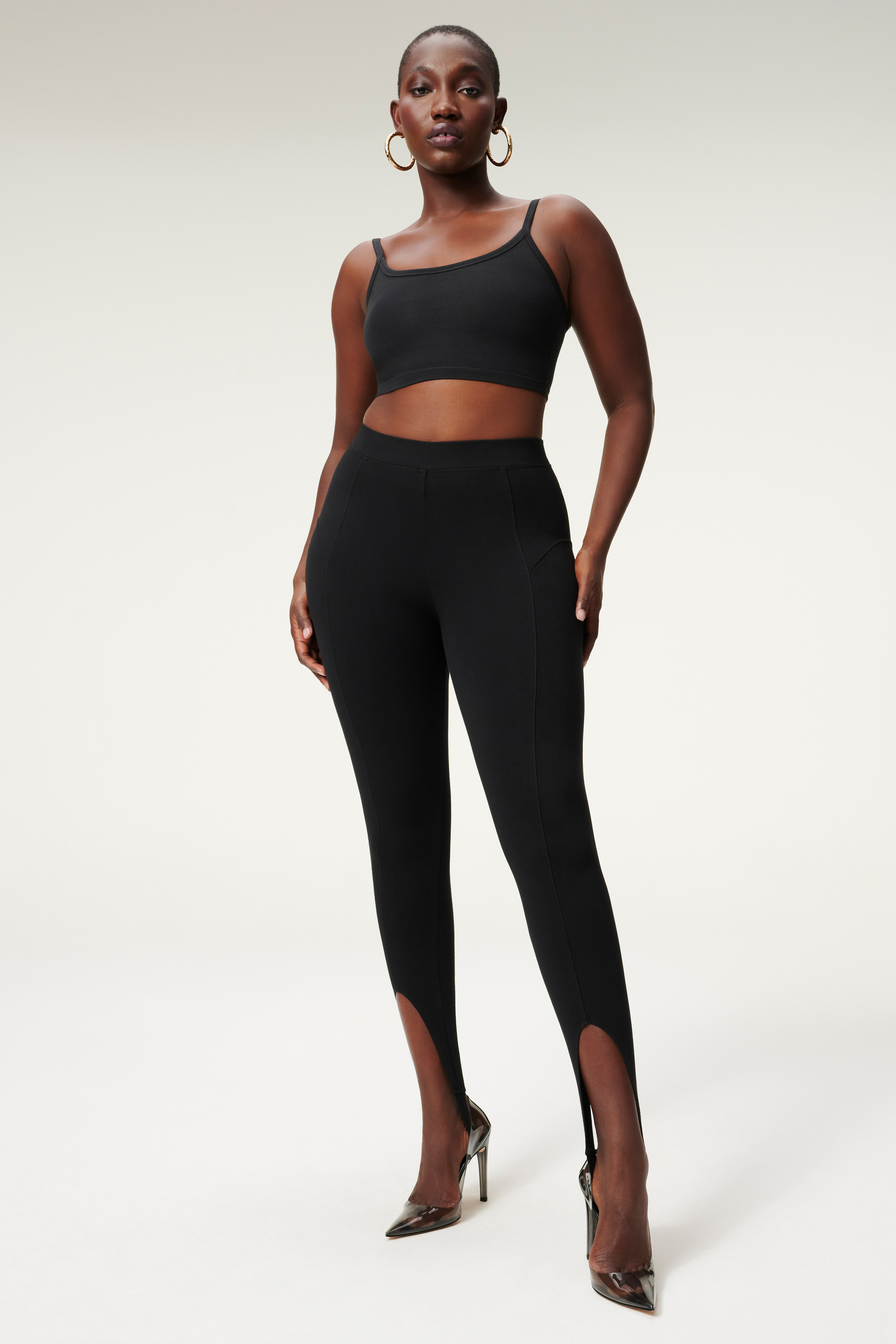 Styled With feature image for product ESSENTIAL STIRRUP LEGGING | BLACK001
