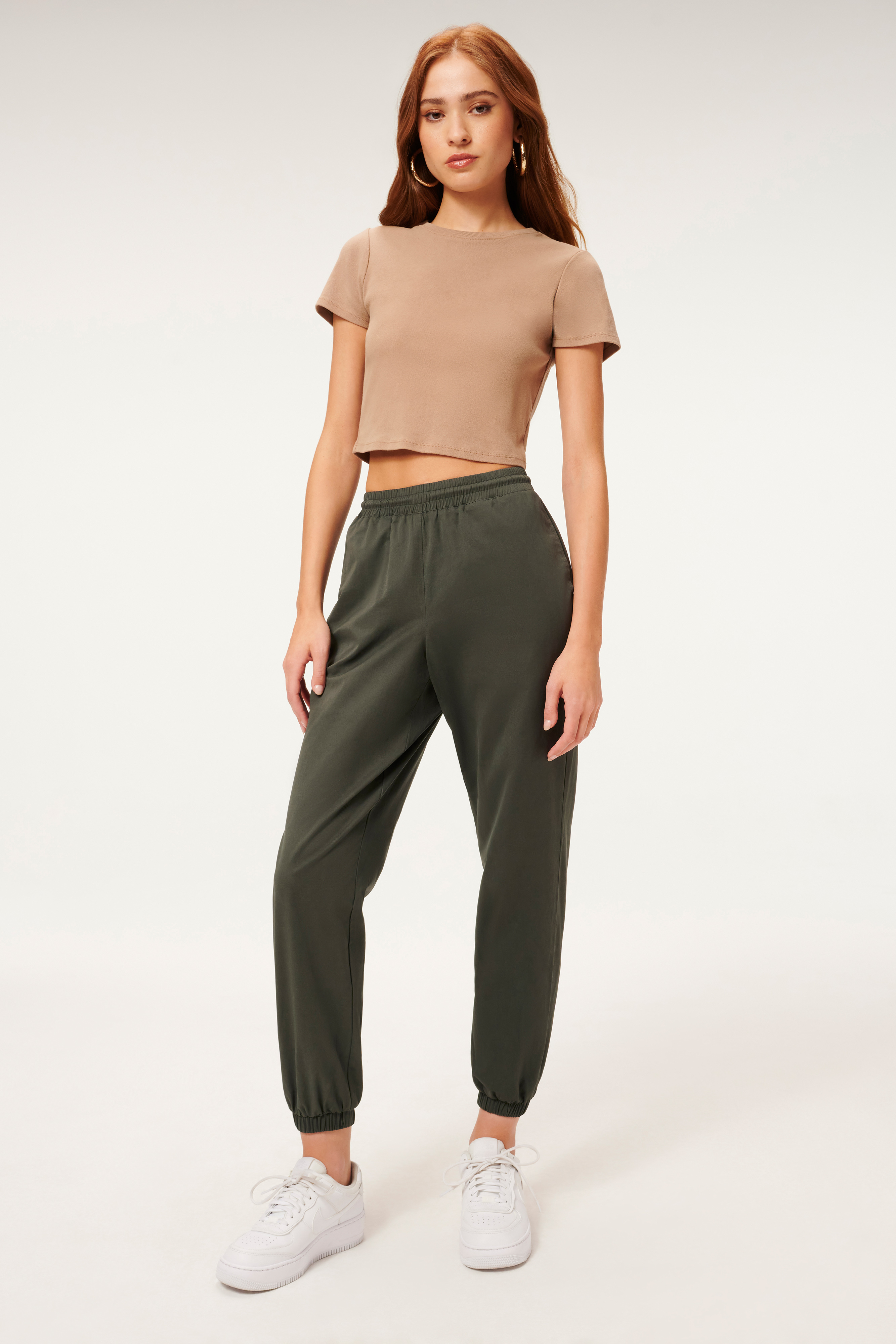 Styled With feature image for product SUEDED TRACK JOGGER | INK001