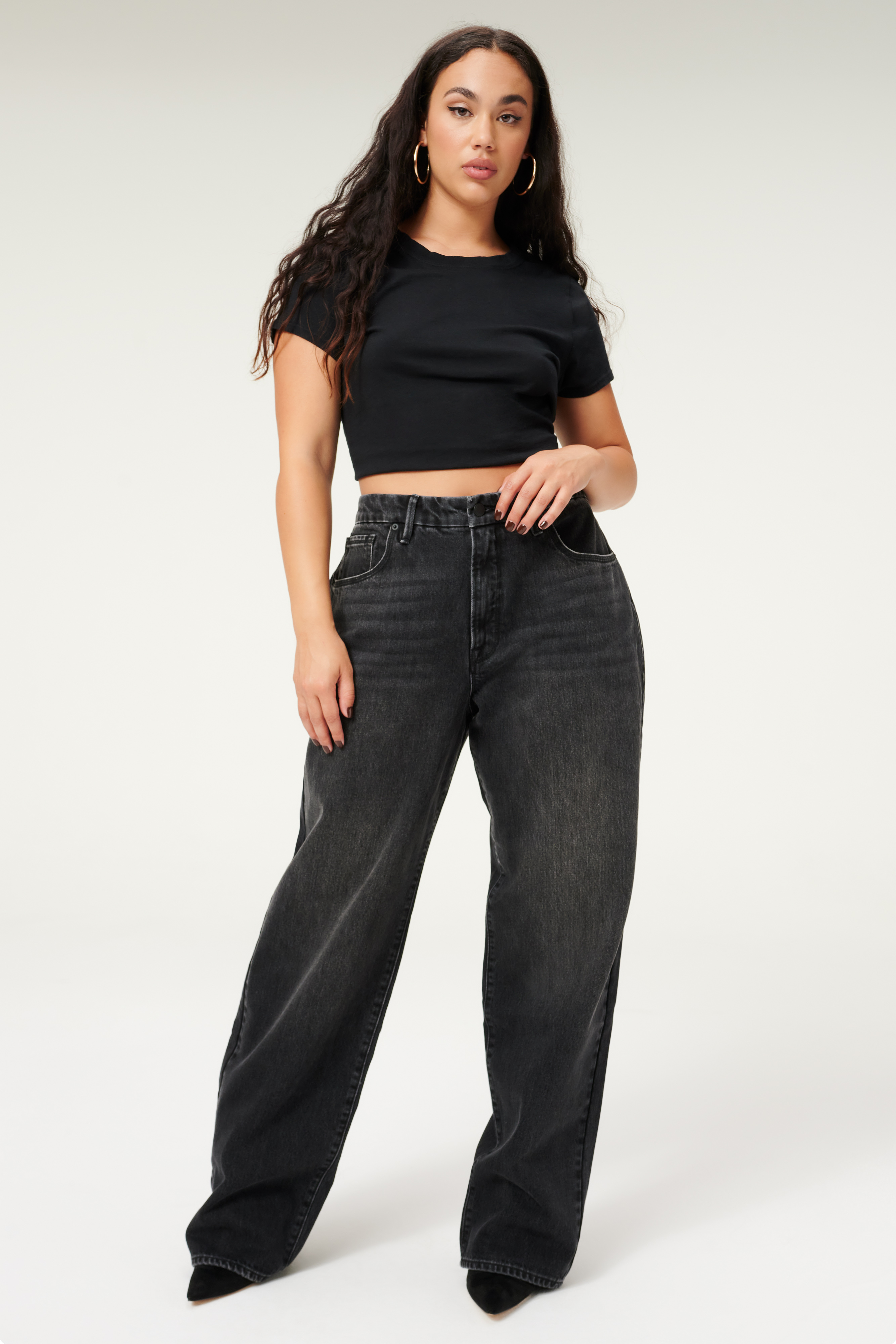 Styled With feature image for product GOOD '90S TROUSER | BLACK191