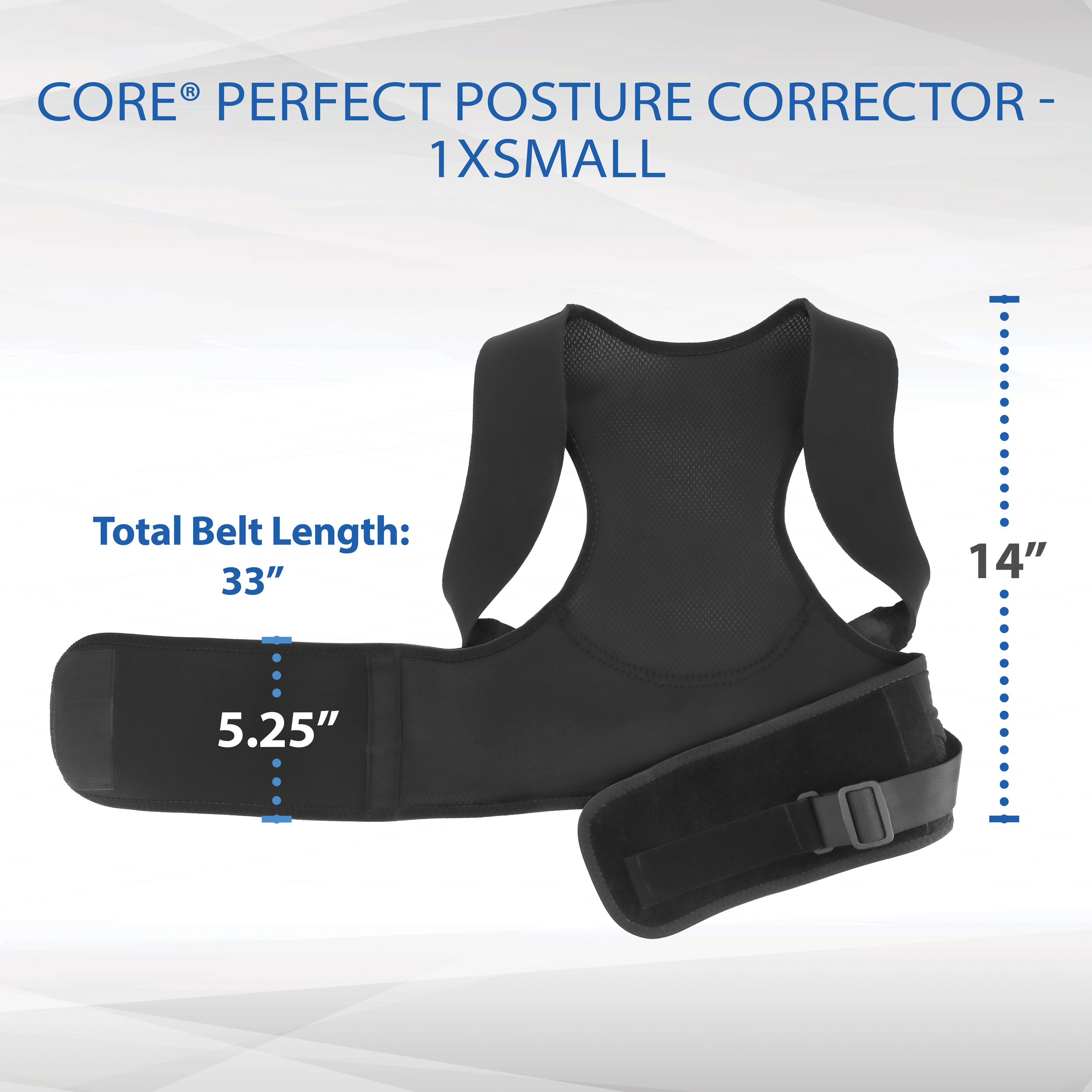 Core Products Posture Corrector, Black : Target