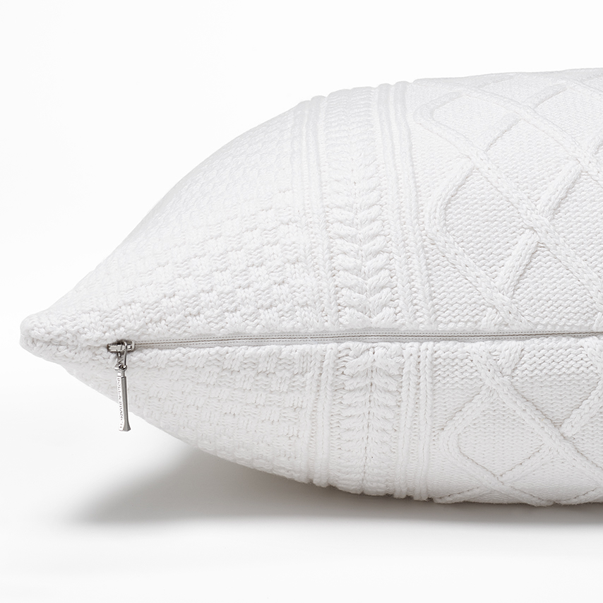 Aran Knit Pillow Cover