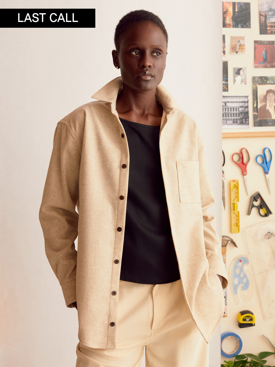 The New Oxford (With Cream Merino Wool)