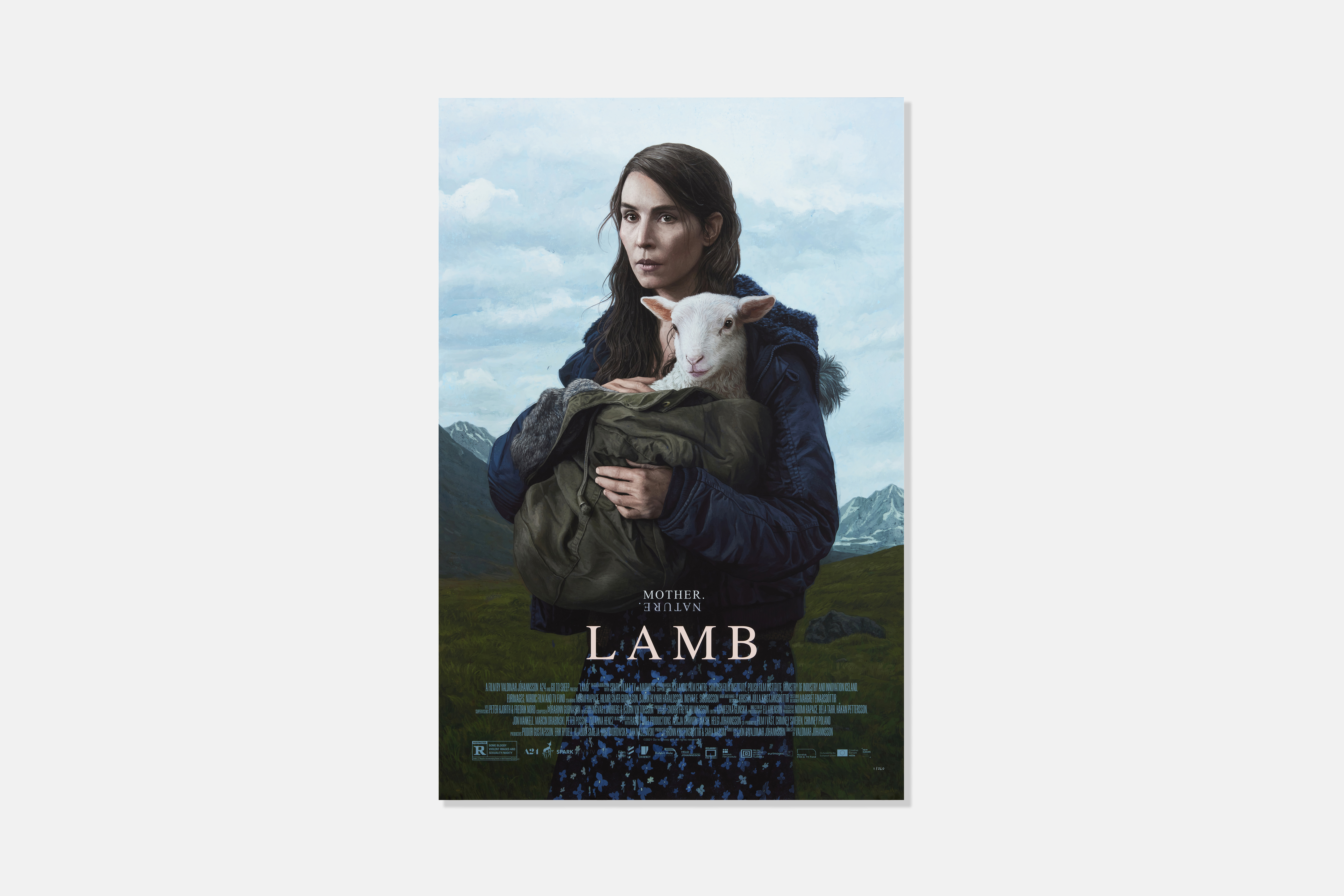 映画 LAMB ラム A24 公式 ジクレー ポスター - メルカリ