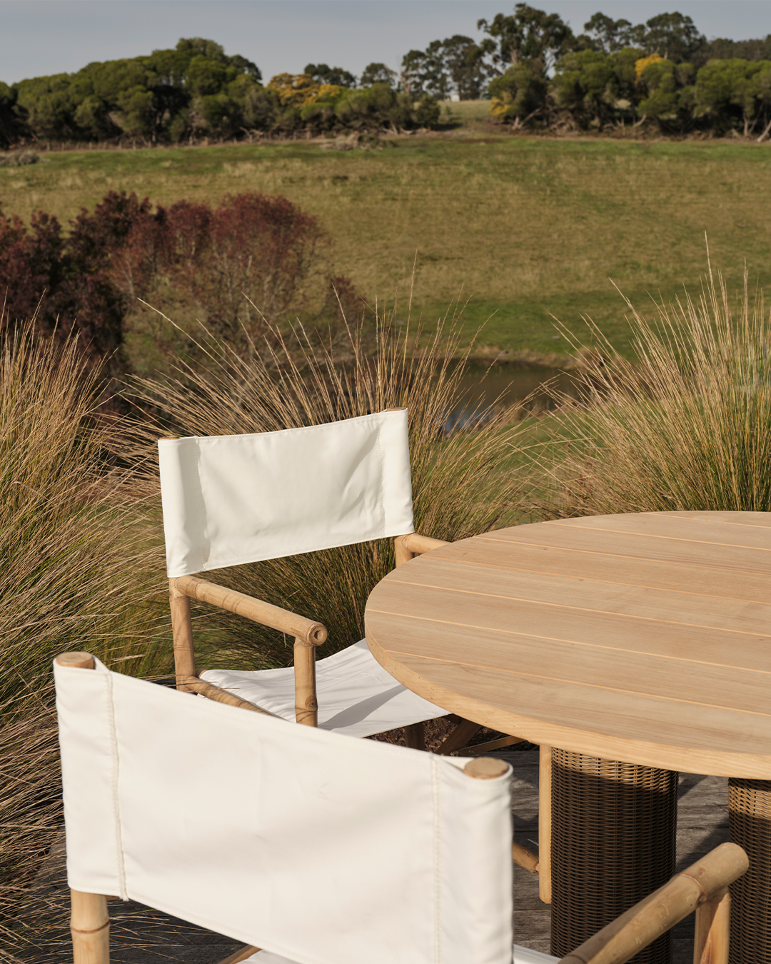 Outdoor Banga Round Dining Table
