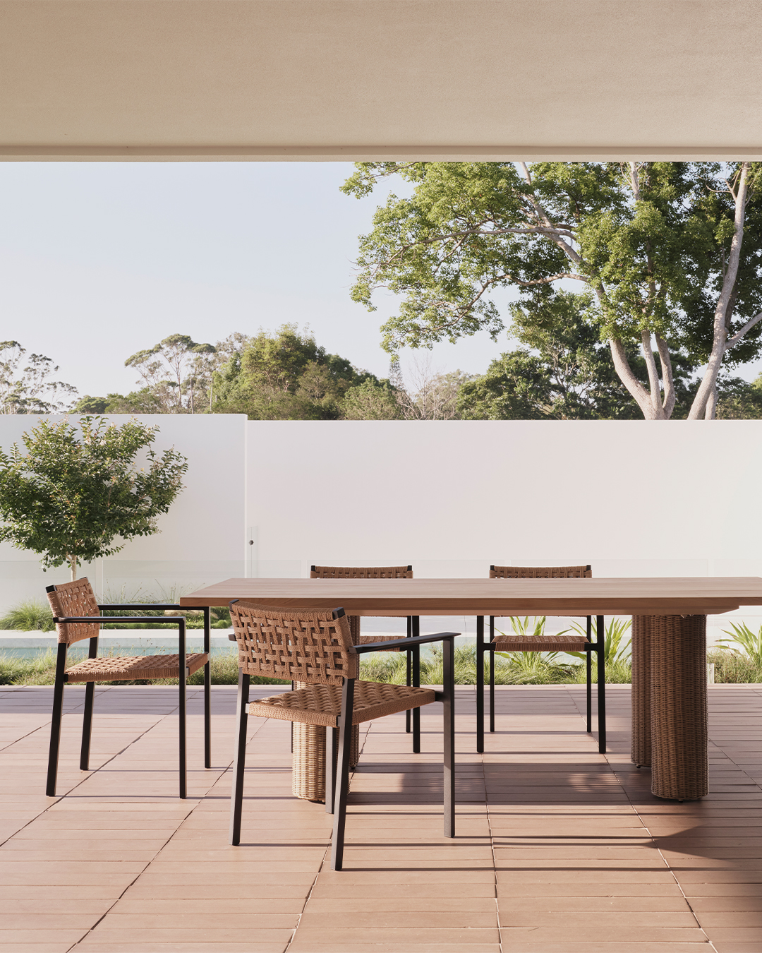 Outdoor Banga Rectangular Dining Table