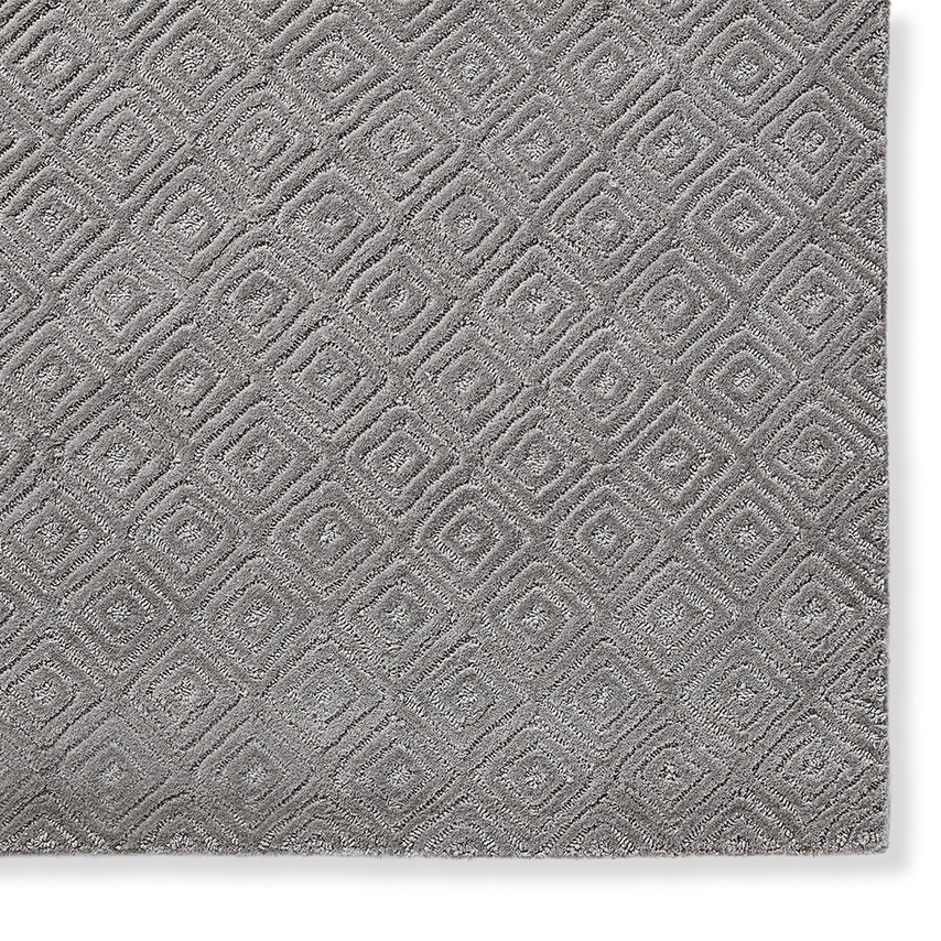 Sculpted Diamond Rug