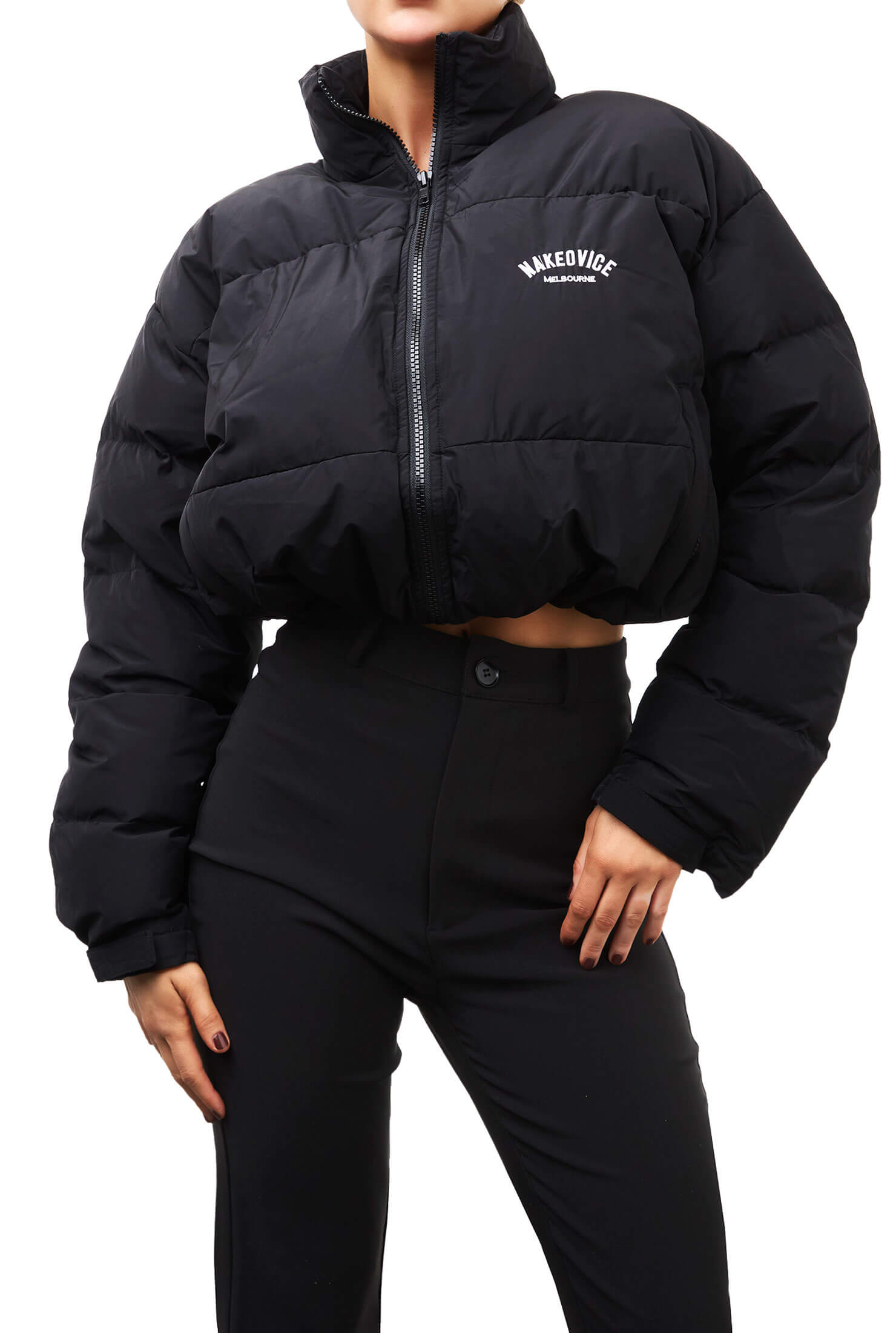 THE CROPPED PUFFER JACKET