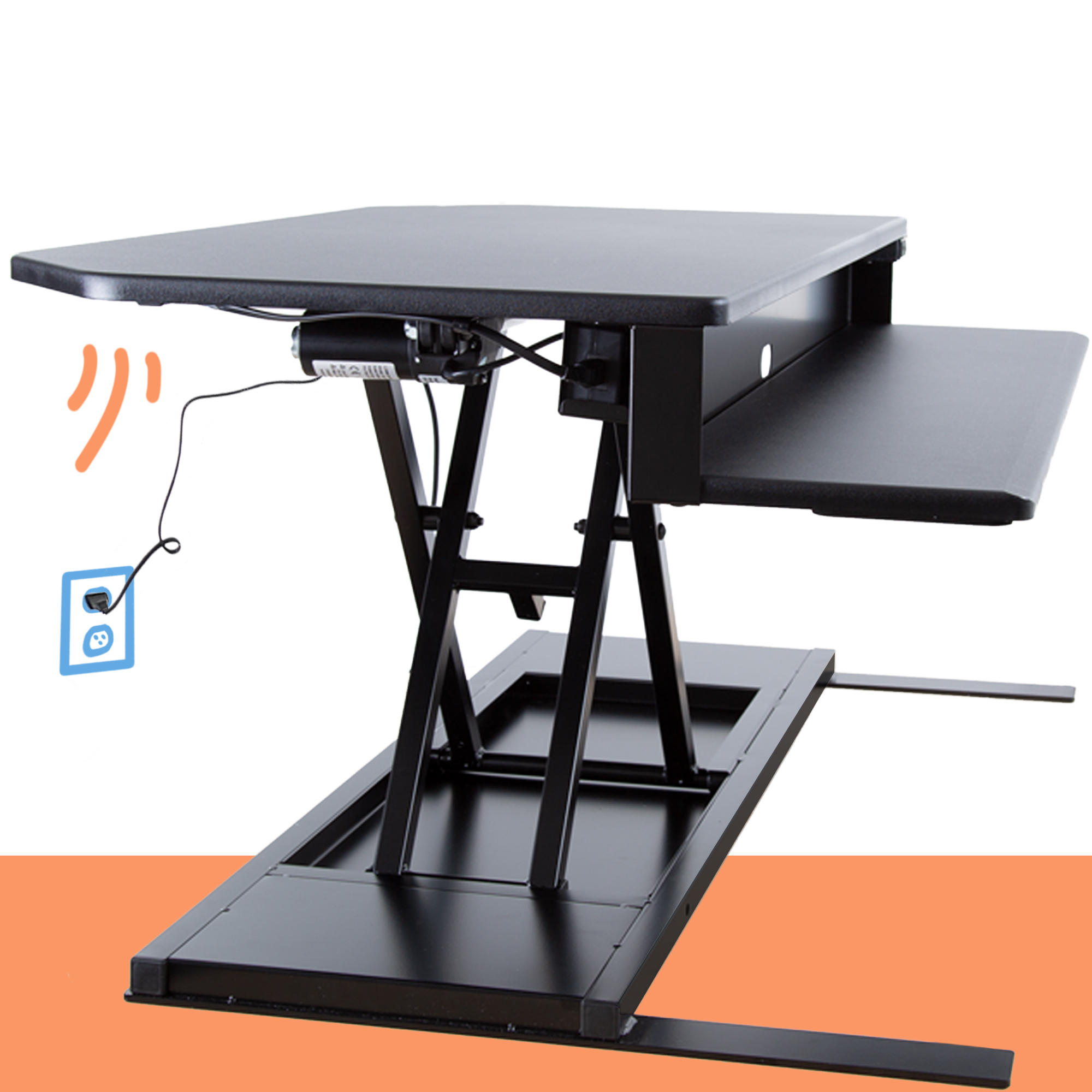 Electric Standing Desk Converter Corner Desk FlexPro by Stand Steady
