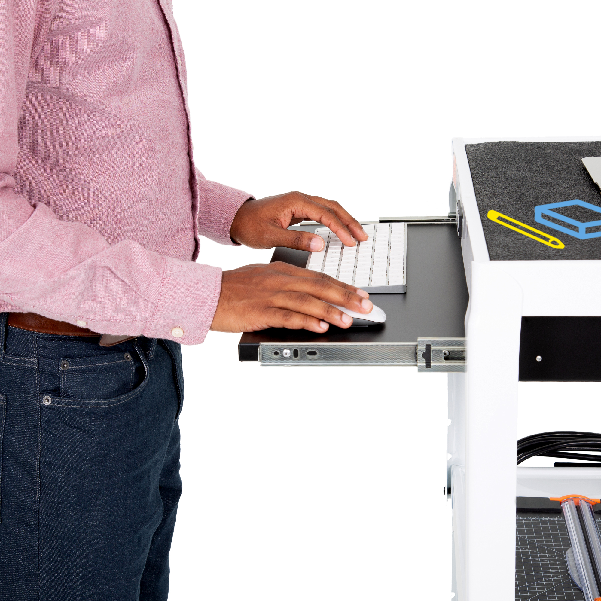 Retracting Keyboard Tray