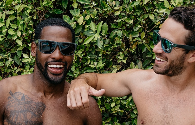 Sunglasses size on model