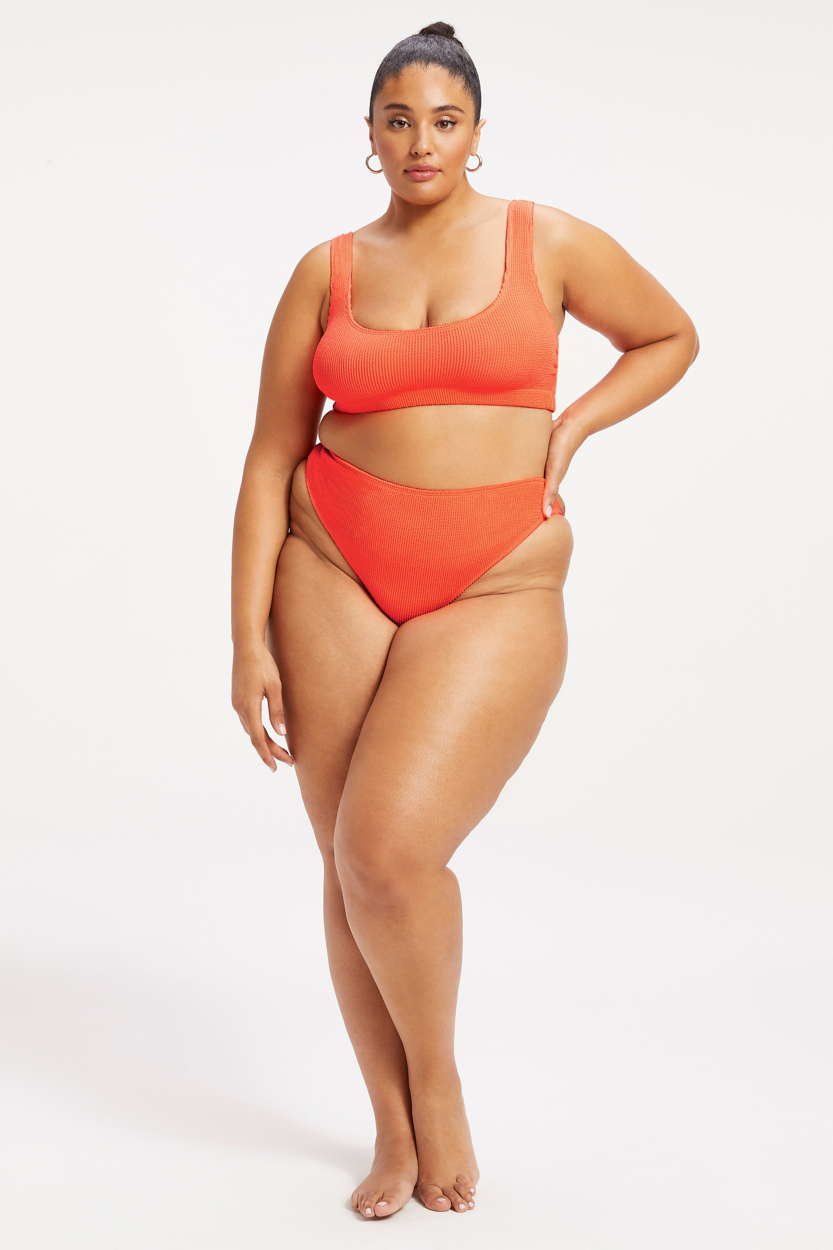 Styled With feature image for product ALWAYS FITS GOOD WAIST CHEEKY | HOT CORAL001