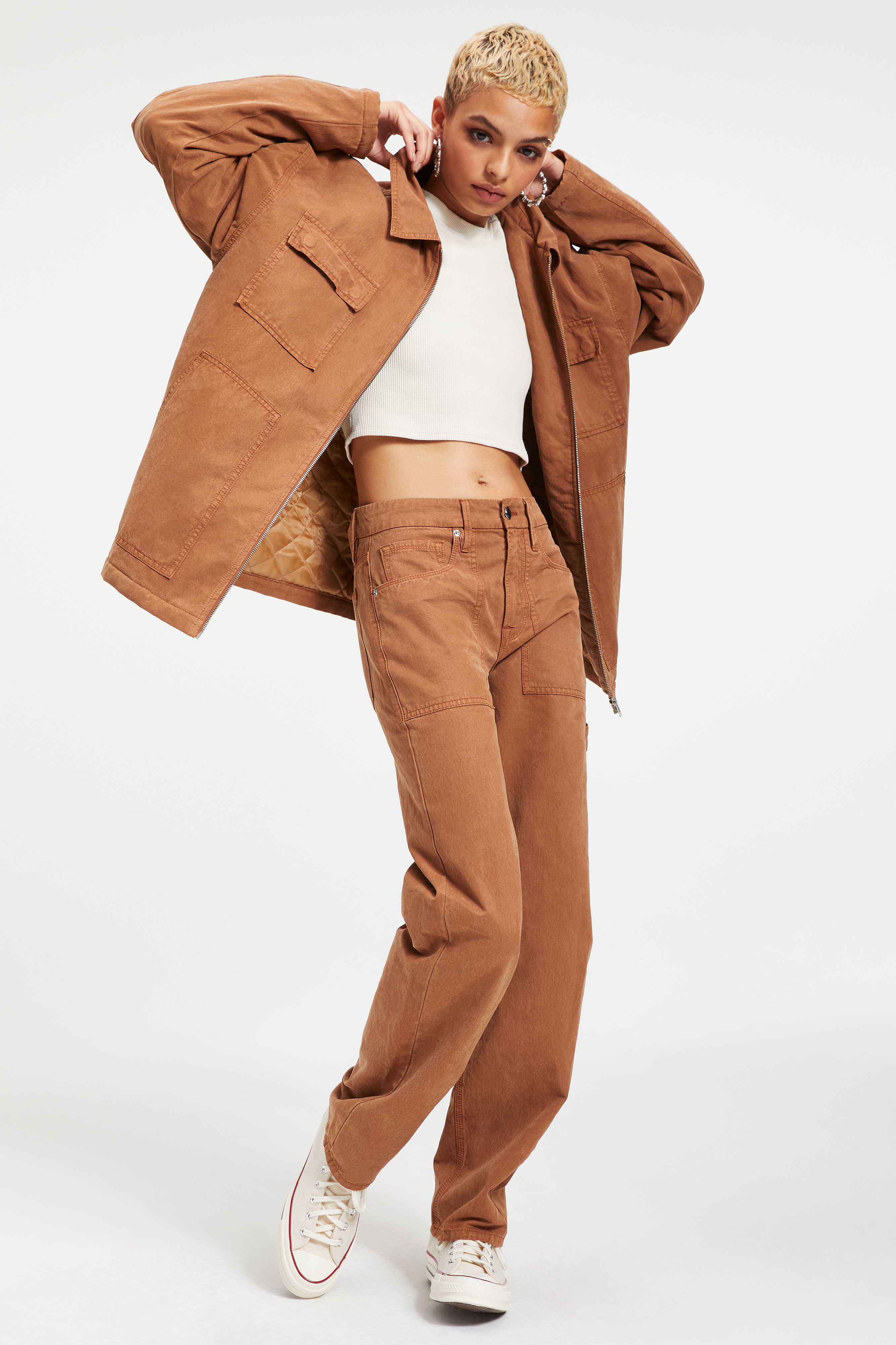 Styled With feature image for product CHORE JACKET | RUST001