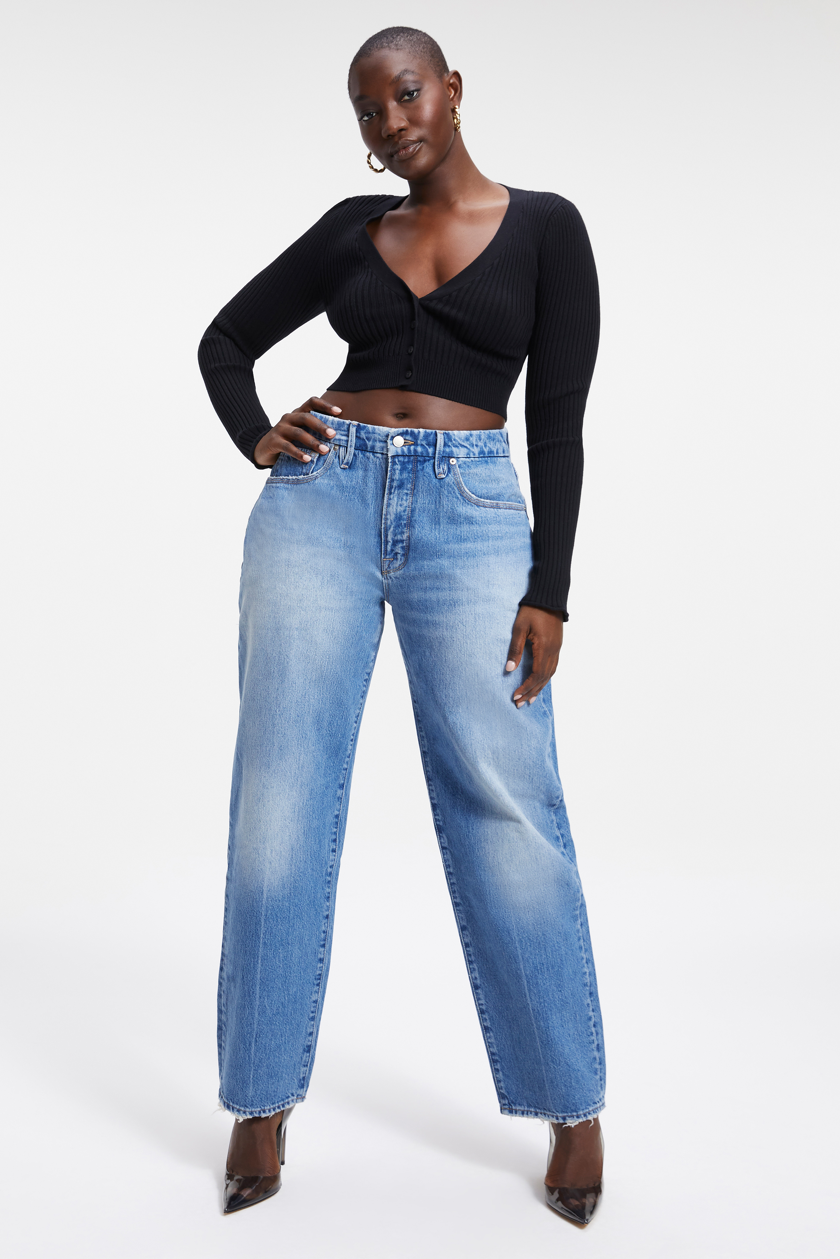 Styled With feature image for product GOOD '90S LOOSE | INDIGO054