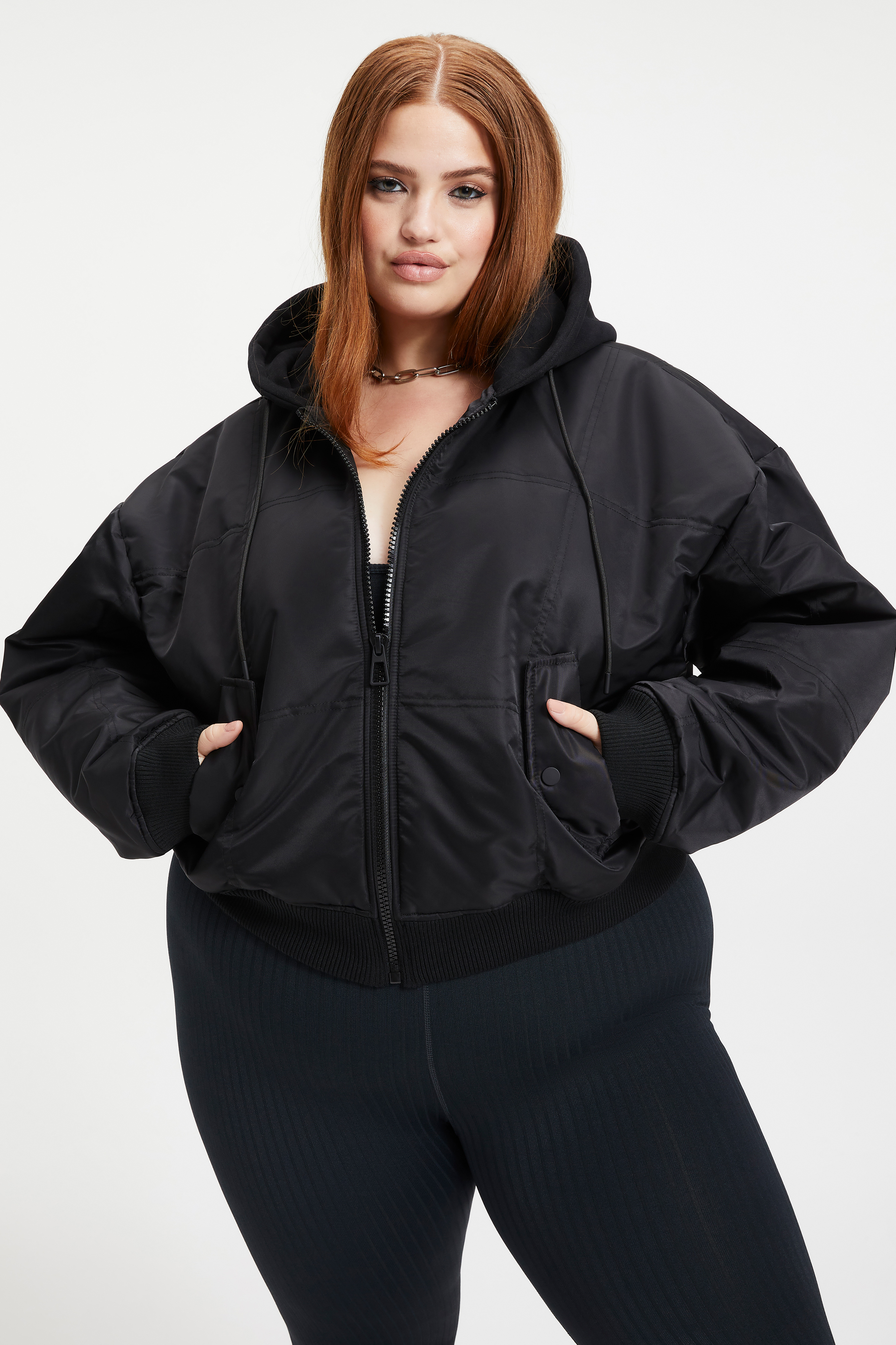 Styled With feature image for product DE'LUXE BOMBER | BLACK001