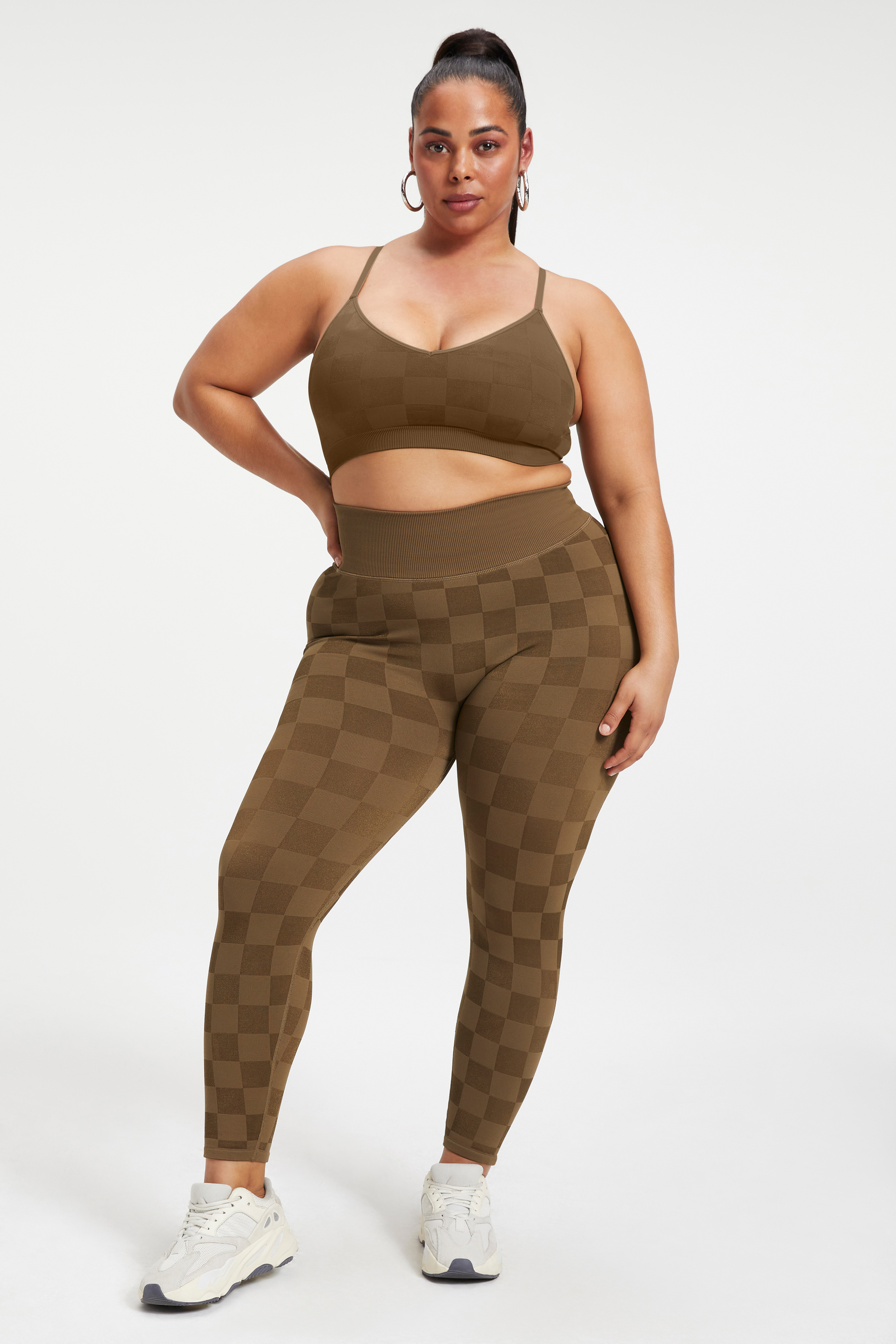 Styled With feature image for product SHINE JACQUARED LEGGING | FOG001