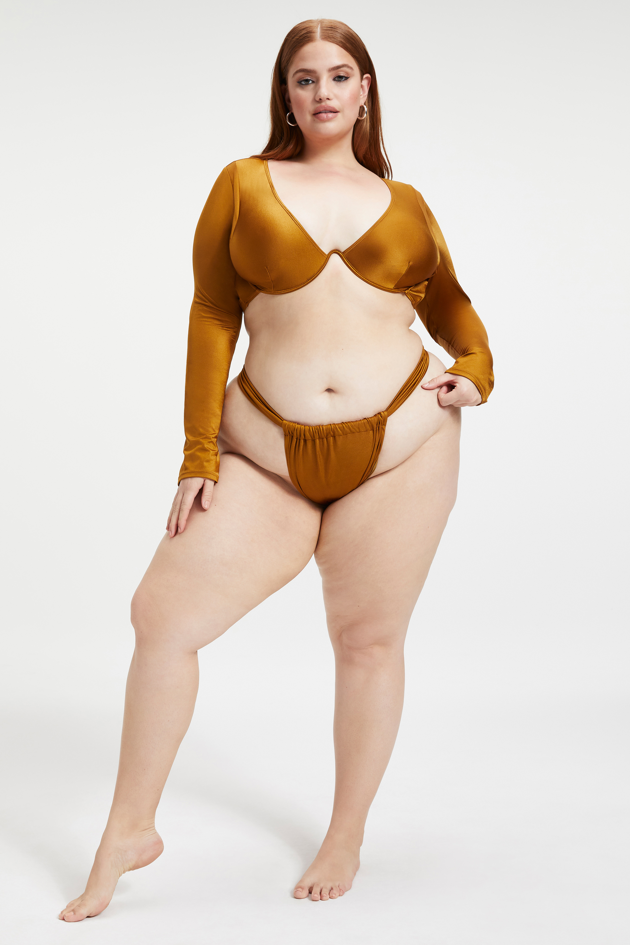 Styled With feature image for product SHOWOFF LONG SLEEVE | BRONZE BROWN001