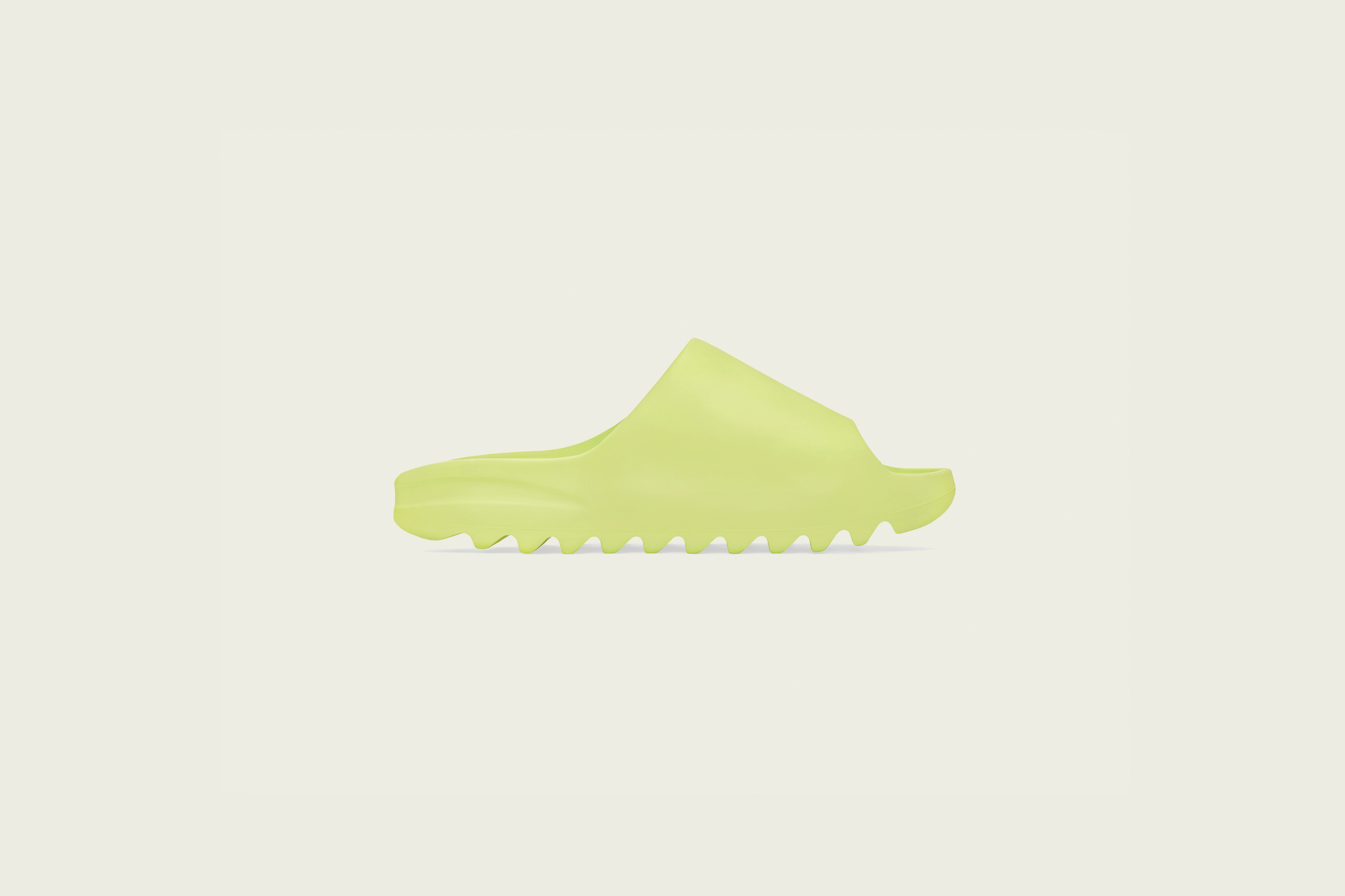 adidas - Yeezy Slide - Glow Green - Up There