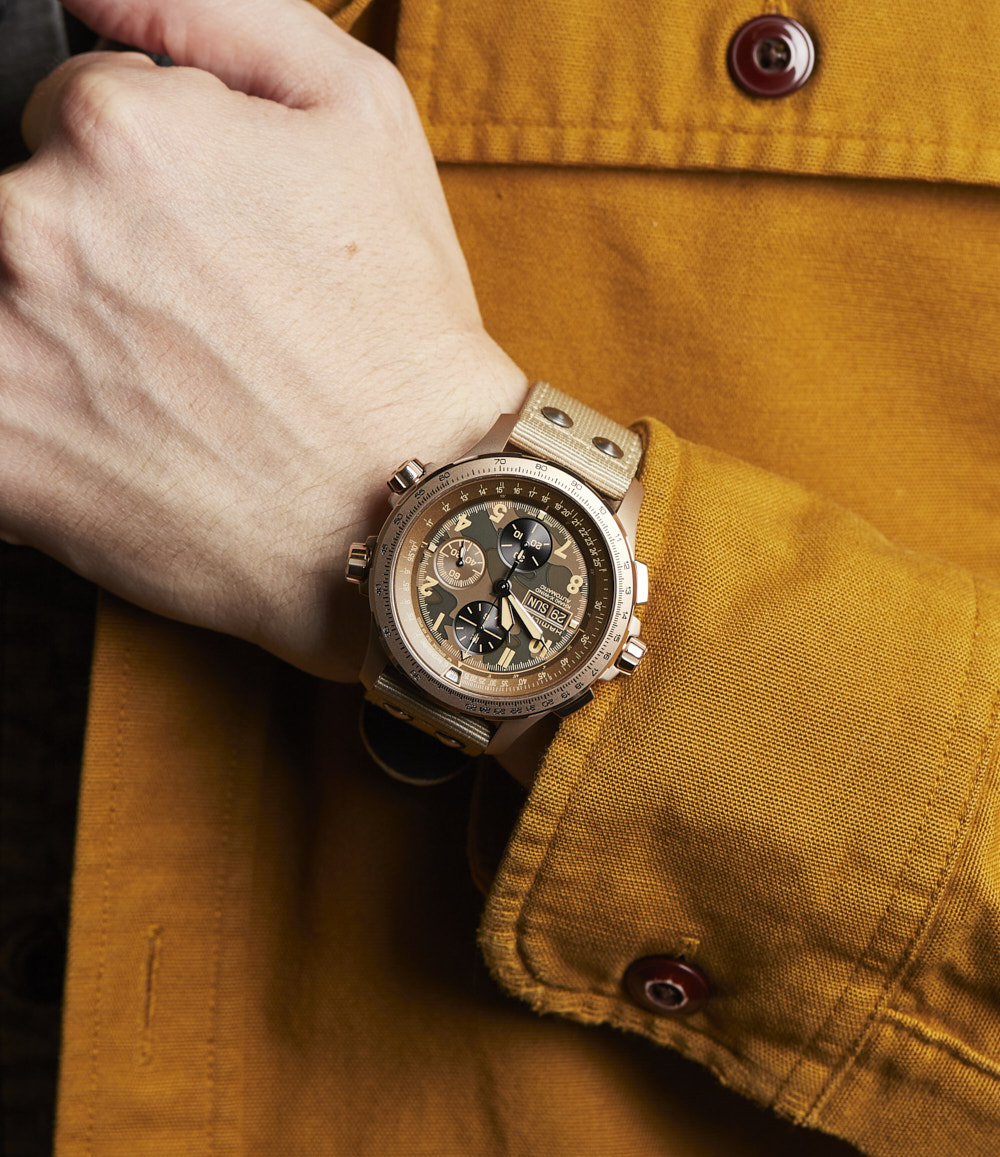 Khaki Aviation X-Wind Auto Chrono