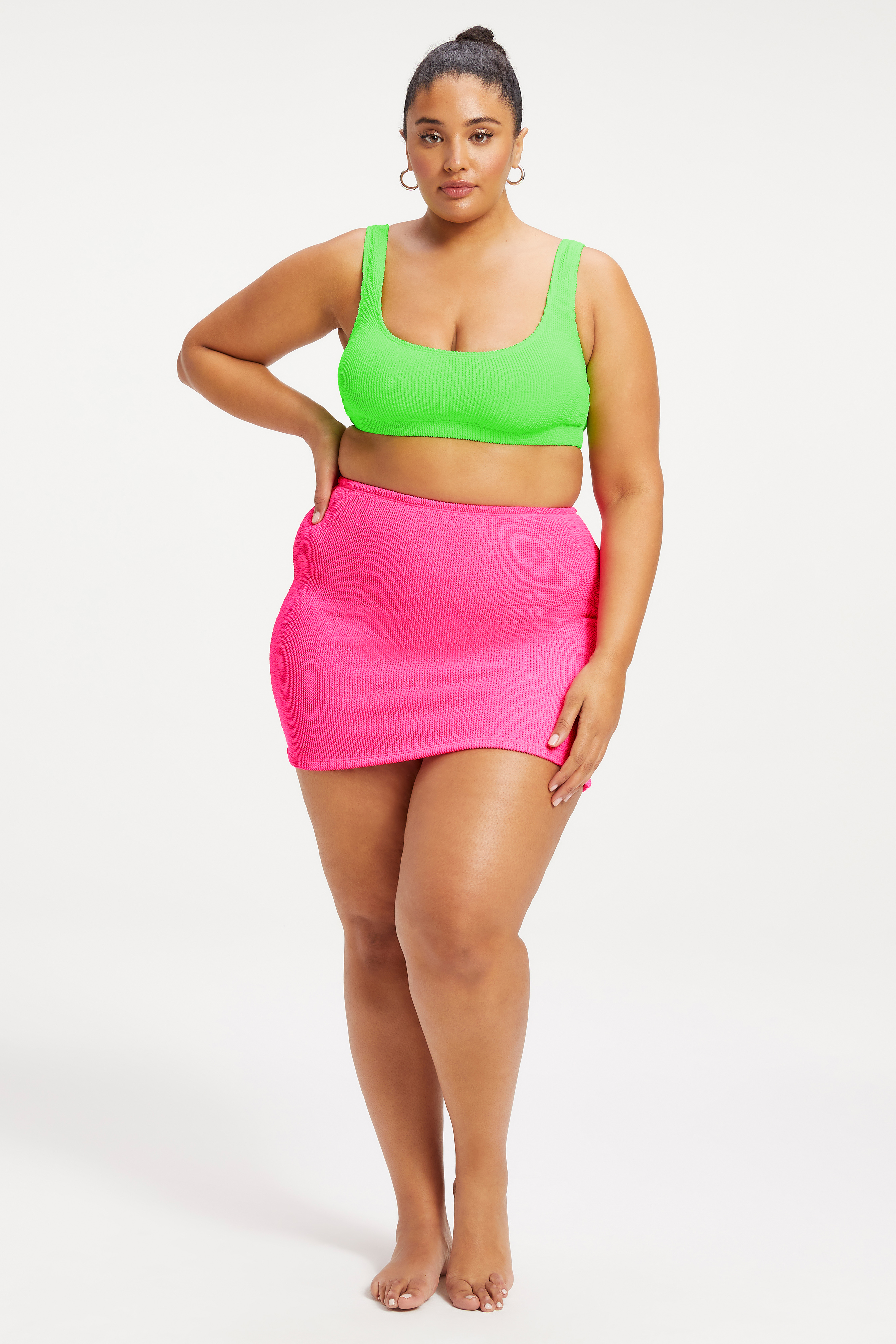 Styled With feature image for product ALWAYS FITS MINI SKIRT | HOT PINK002