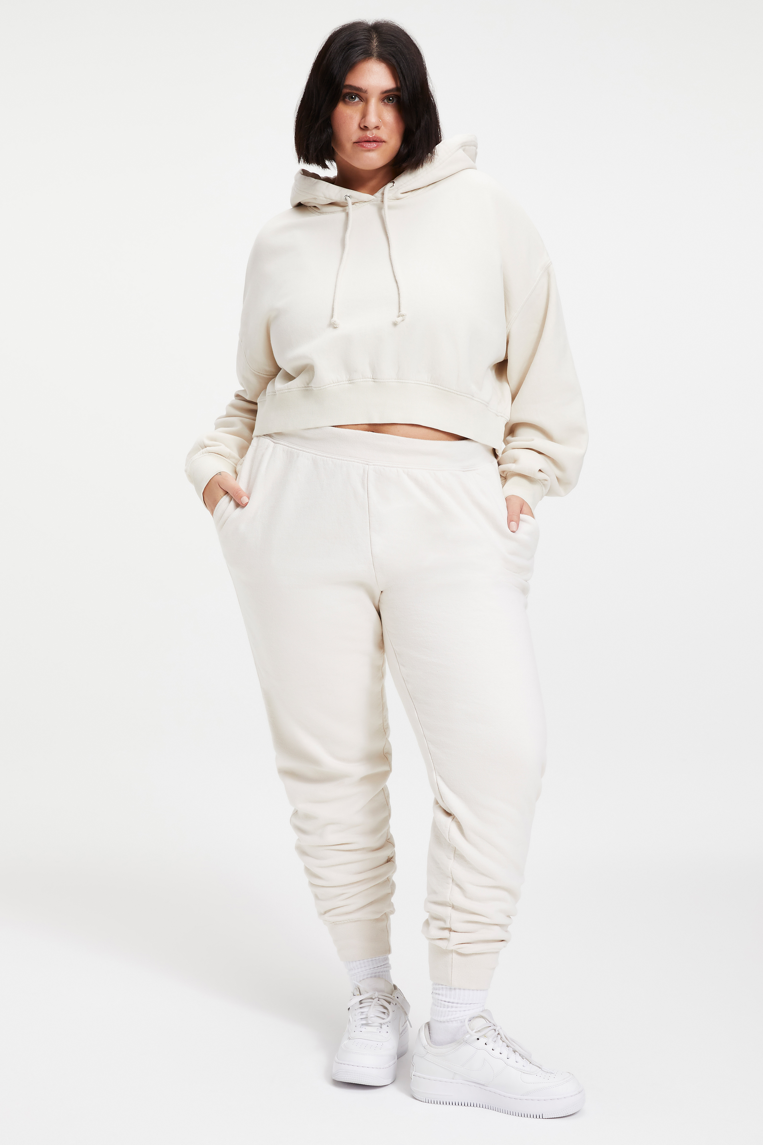 Styled With feature image for product CROPPED & COOL HOODIE | BONE001