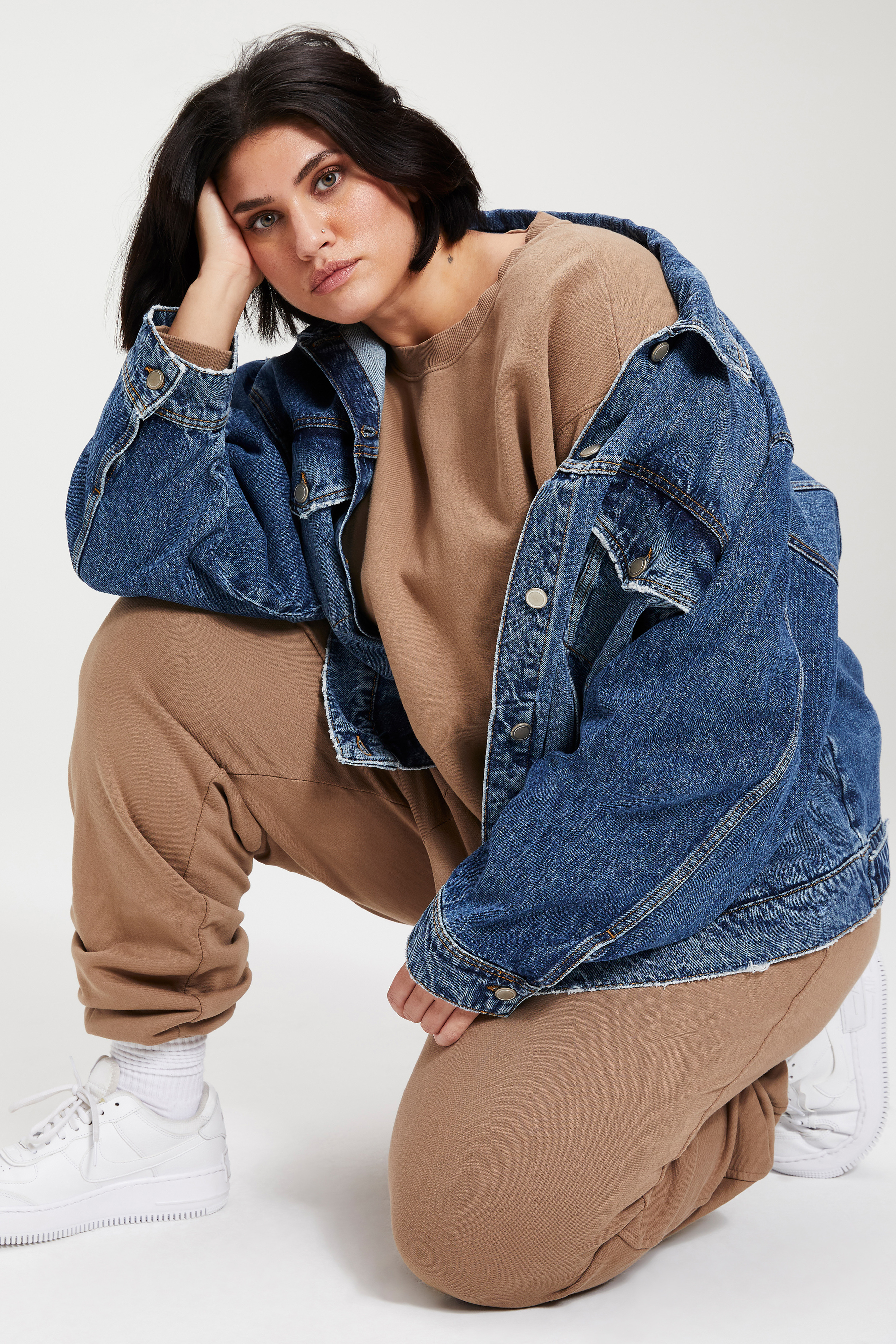 Styled With feature image for product BOYFRIEND SWEATSHIRT | PUTTY001