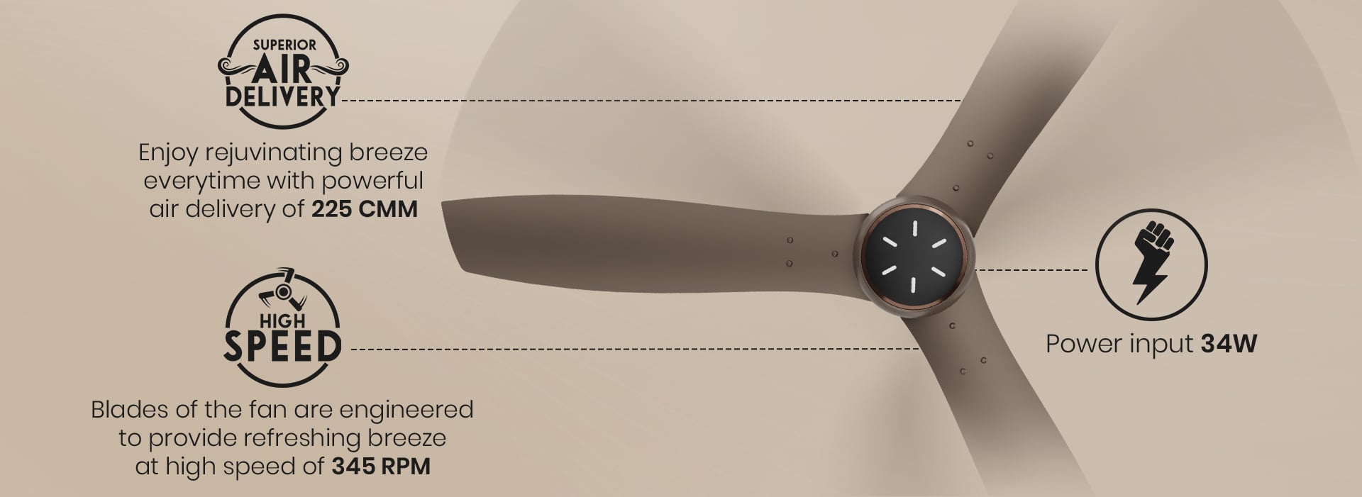 Superior Airflow, High Speed