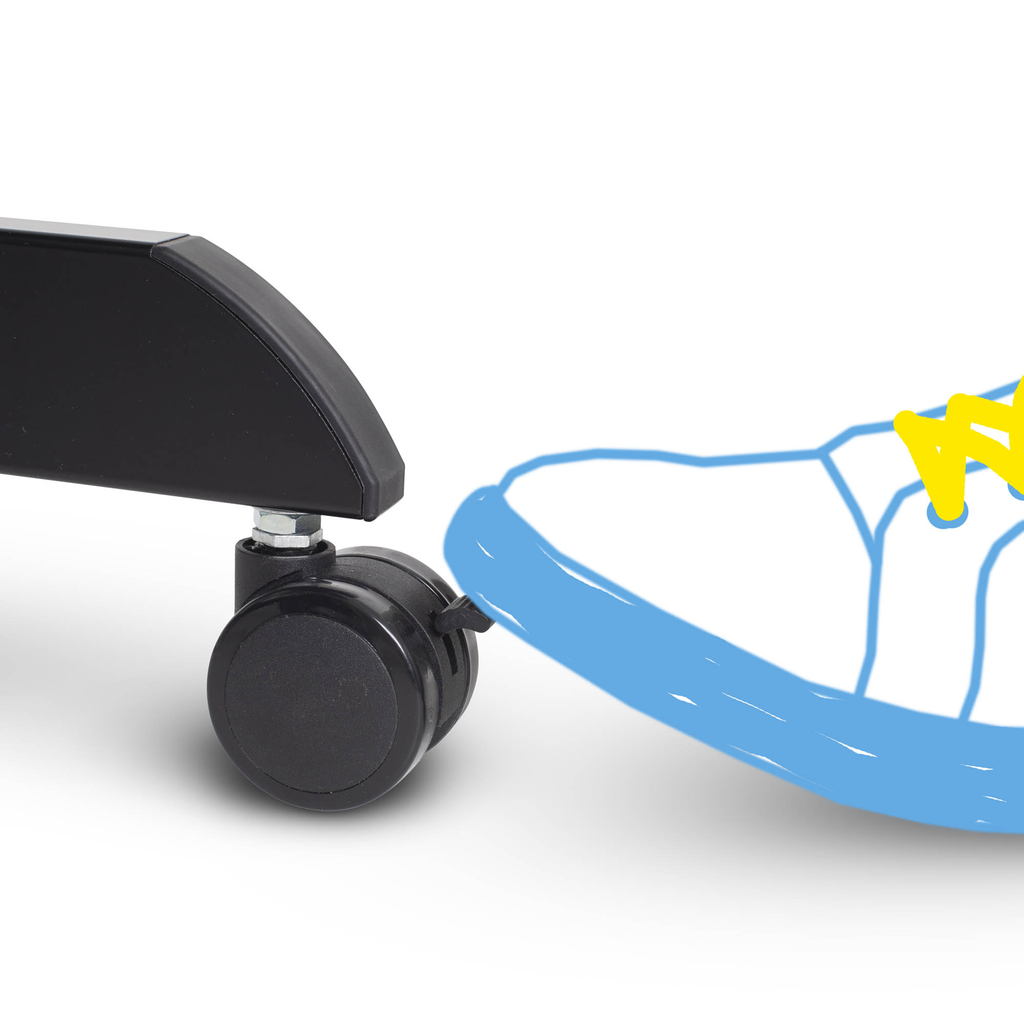 Full-Swivel Wheels
