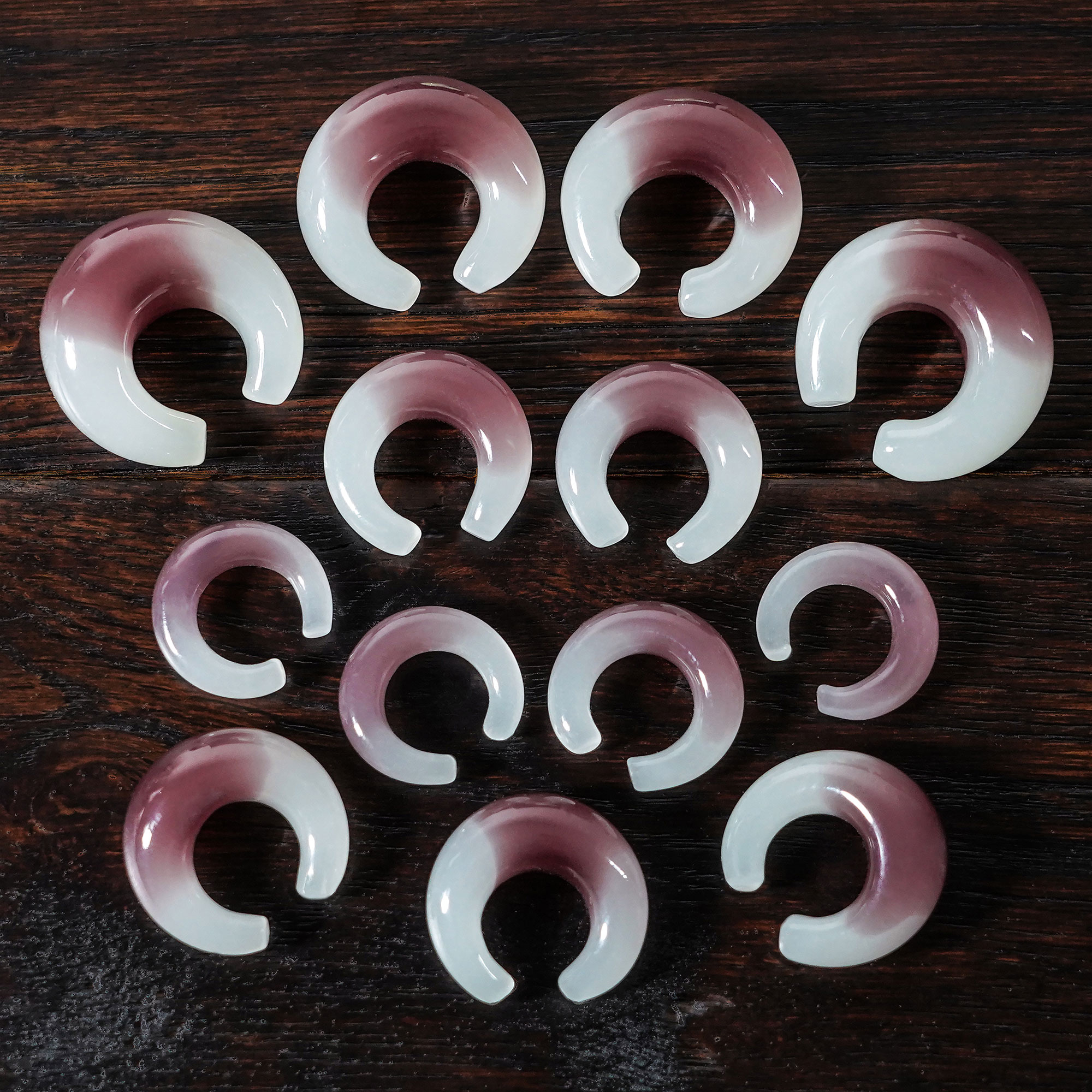  Burgunderglas Pincher Plug / gauge