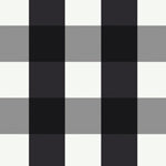 Black and white gingham