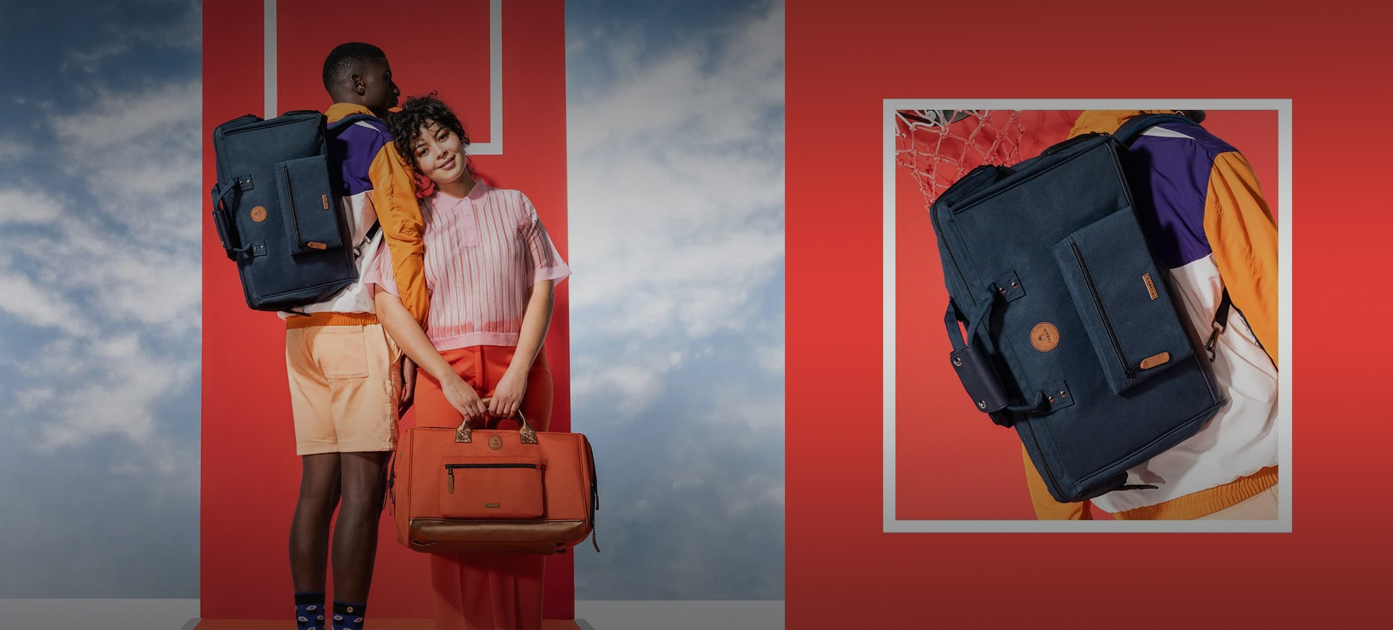 Cabaïa Europe Cabaïa reinvents accessories for women, men and children: Backpacks, Duffle bags, Suitcases, Crossbody bags, Travel kits, Beanies... 