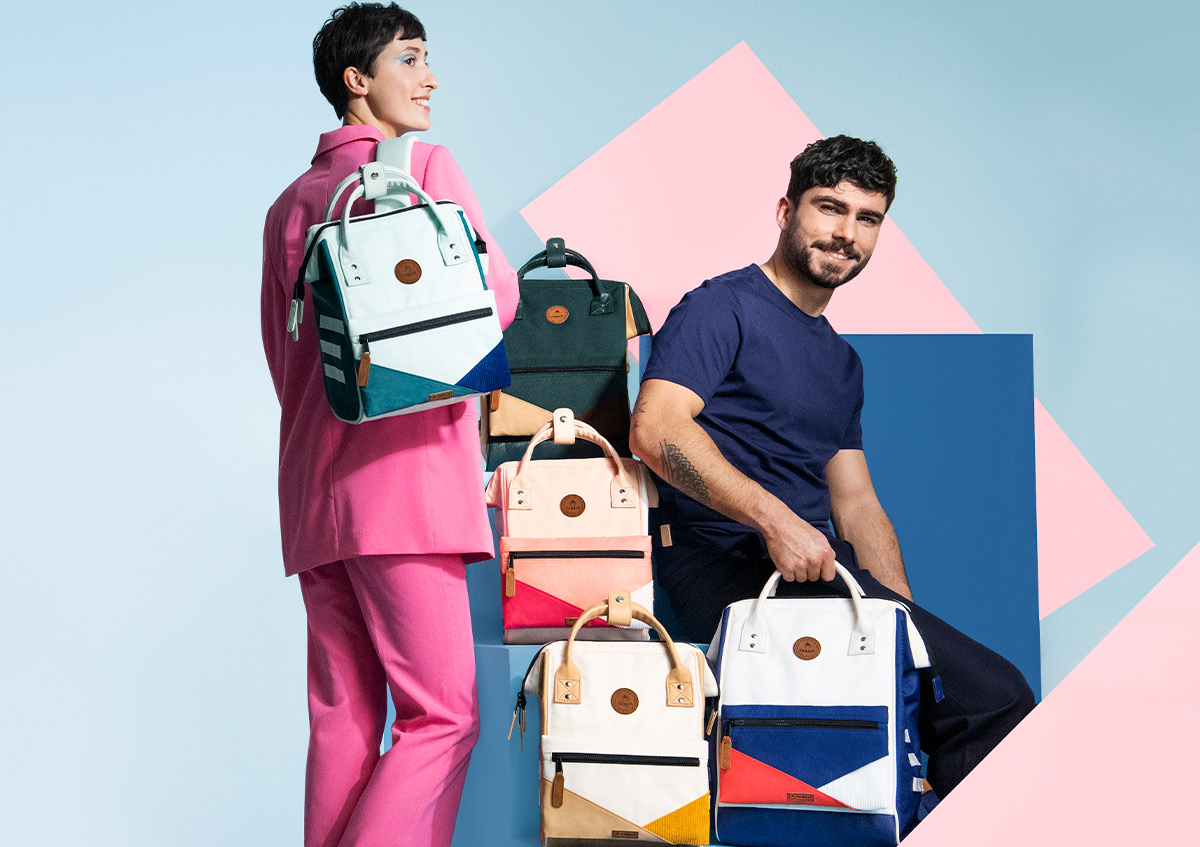 Cabaïa Europe Cabaïa reinventa gli accessori per donne, uomini e bambini: Zaini, Borsoni, Valigie, Borse a tracolla, Kit da viaggio, Berretti...