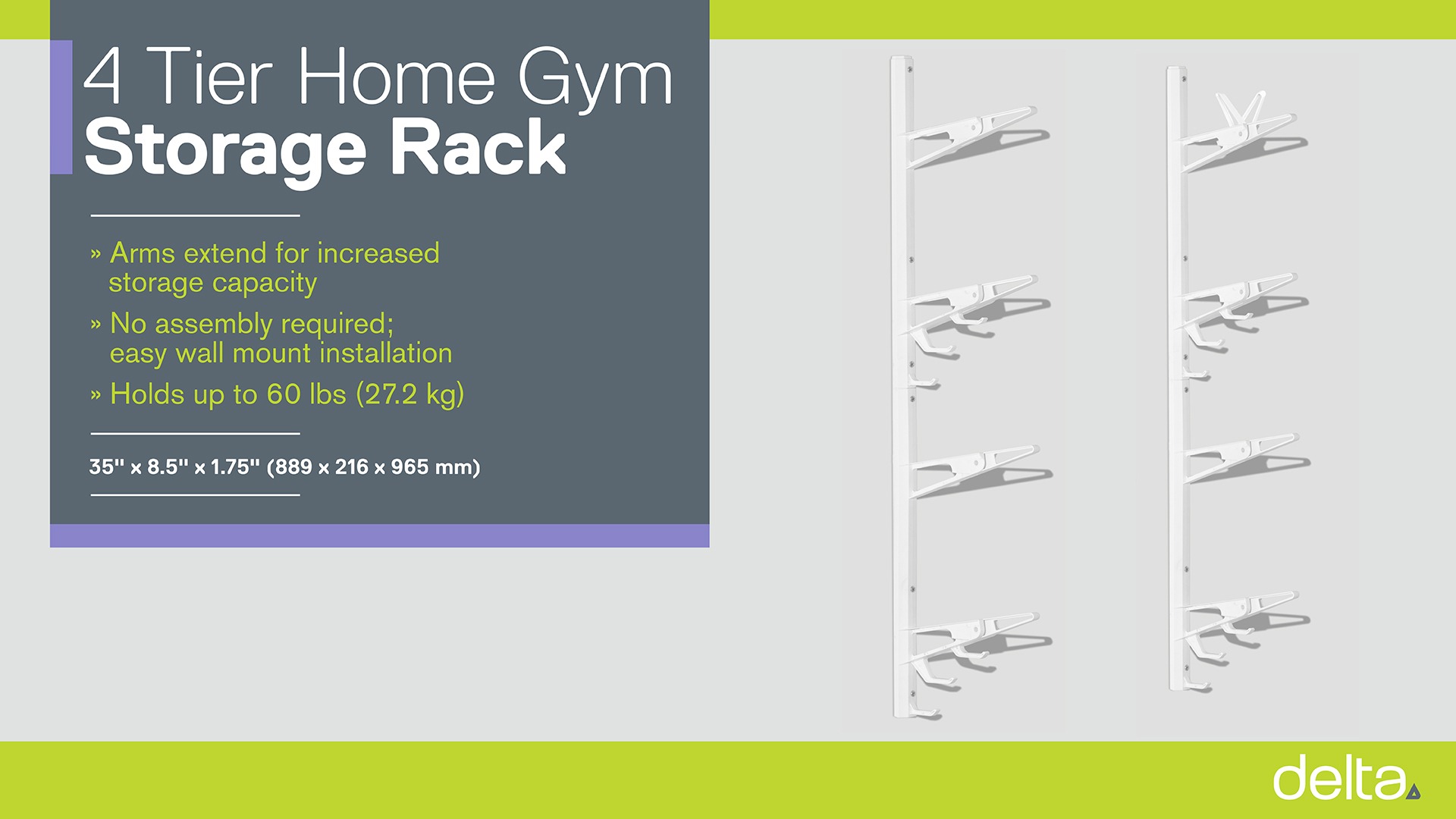 4-Tier Home Gym Storage Rack instructions