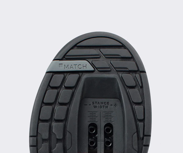 Mallet Speed Lace Clip-In Shoes - Black/White