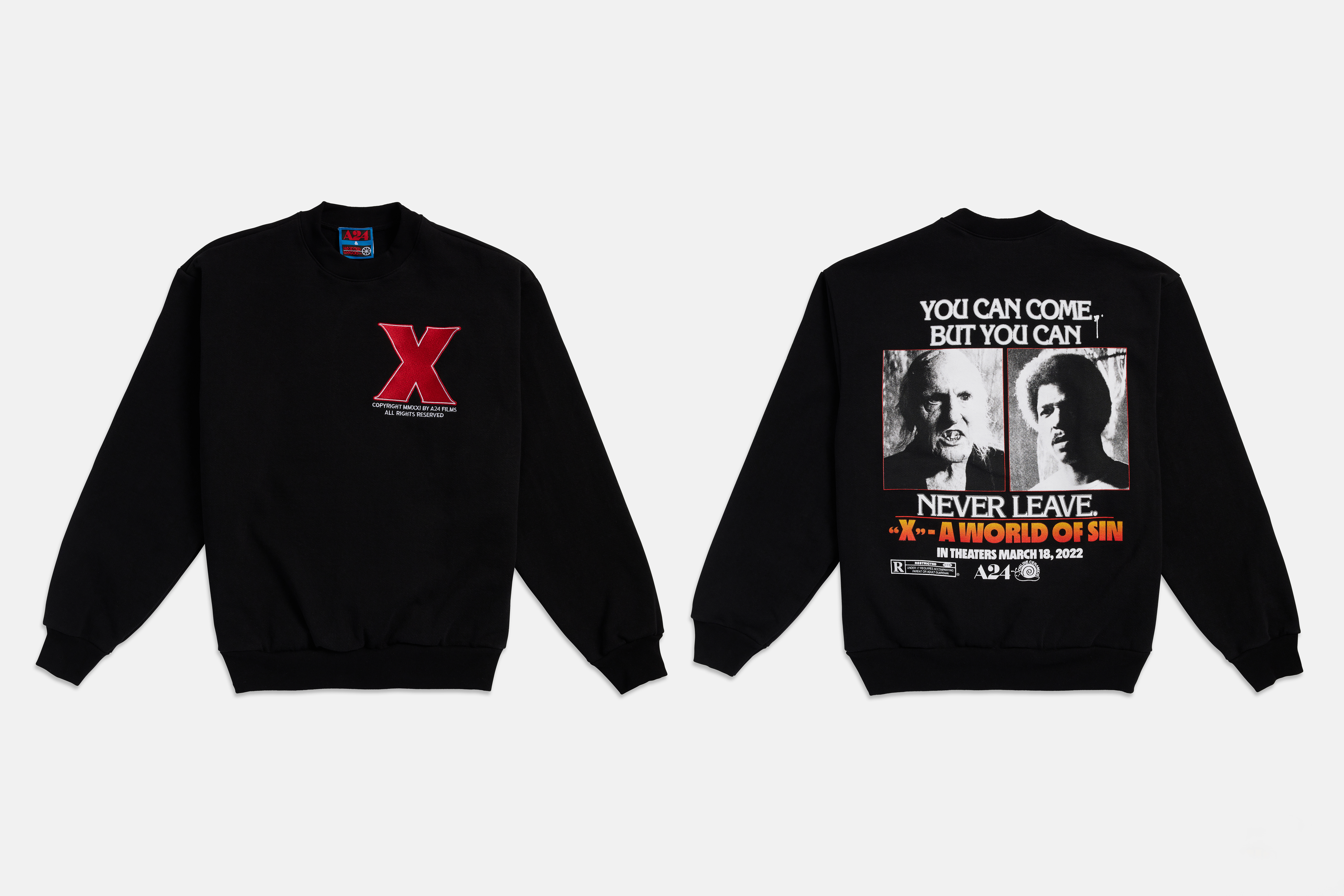 movie T 「X」 A24 Online Ceramics Tシャツ XL | contifarma.pe