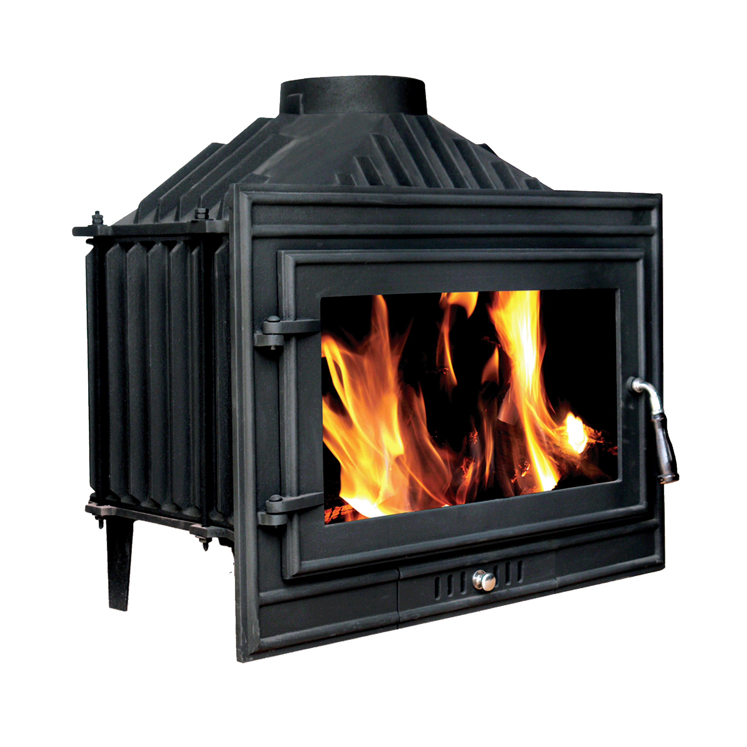 Andiron 14kW Cast Iron Fireplace - Image 2