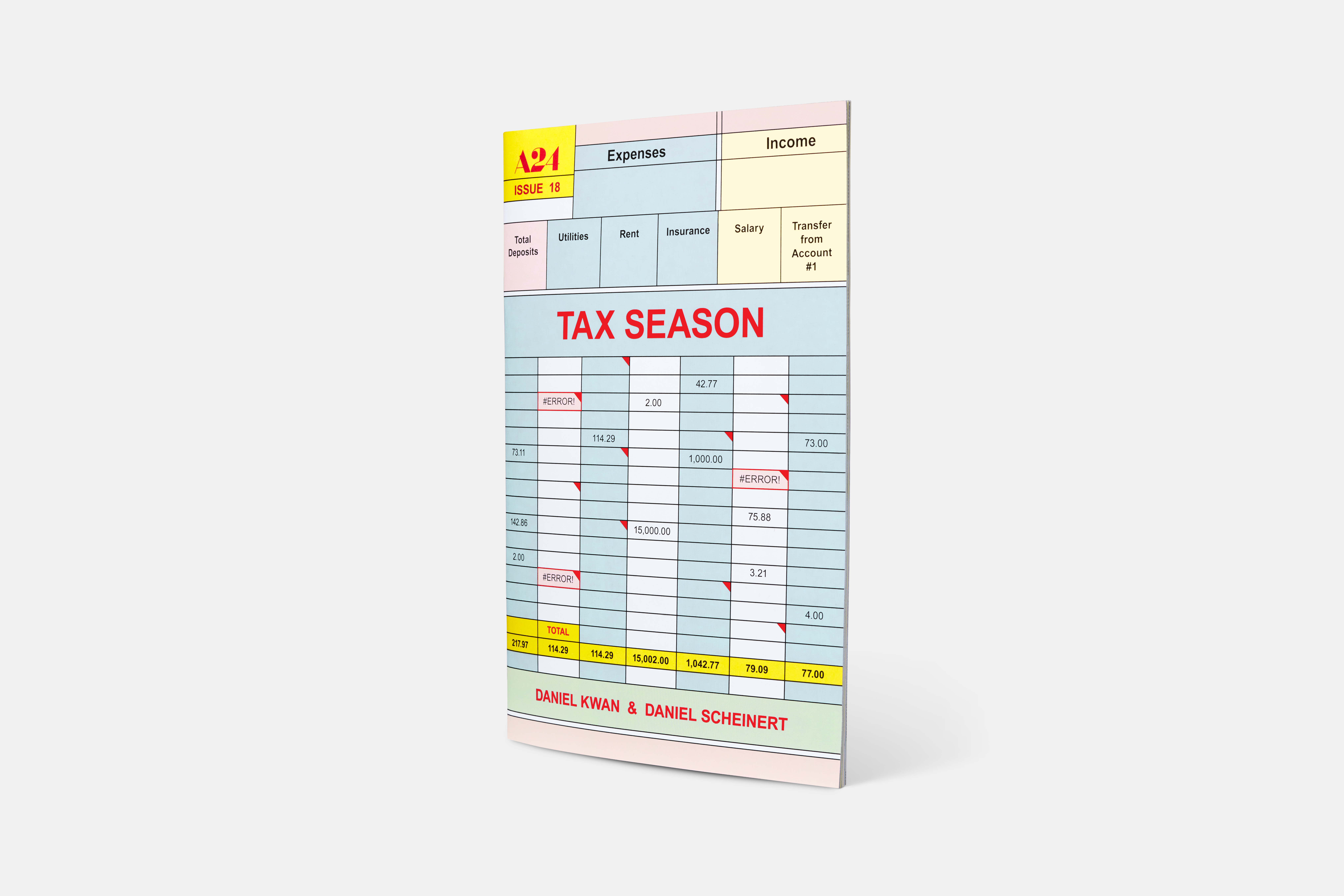 Tax Season Zine by Daniels