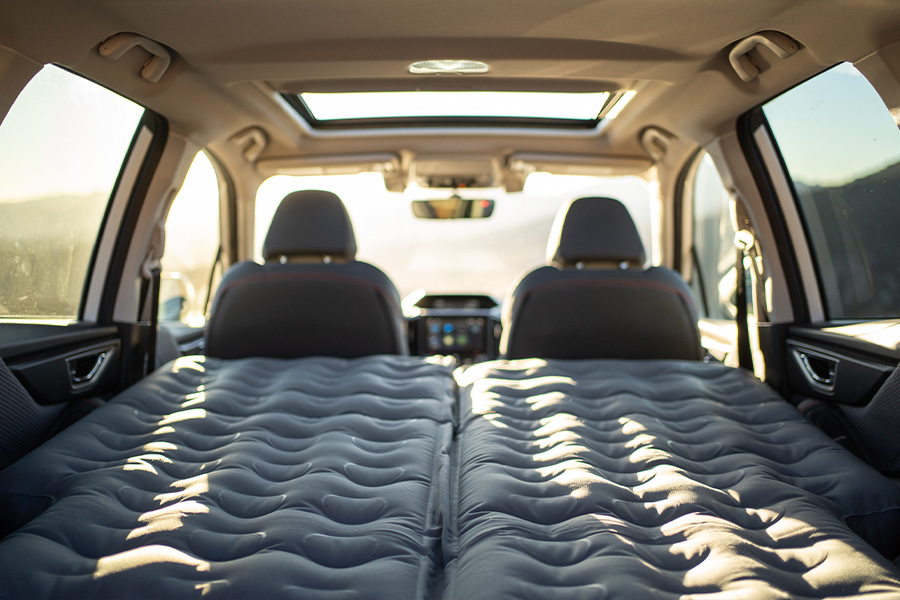 best inflatable mattress for 2003 subaru forester