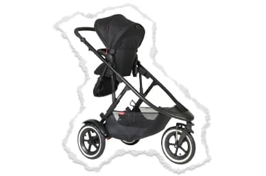 3-wheelin’, 12” air filled fun for a smoooooooooth all terrain performance!